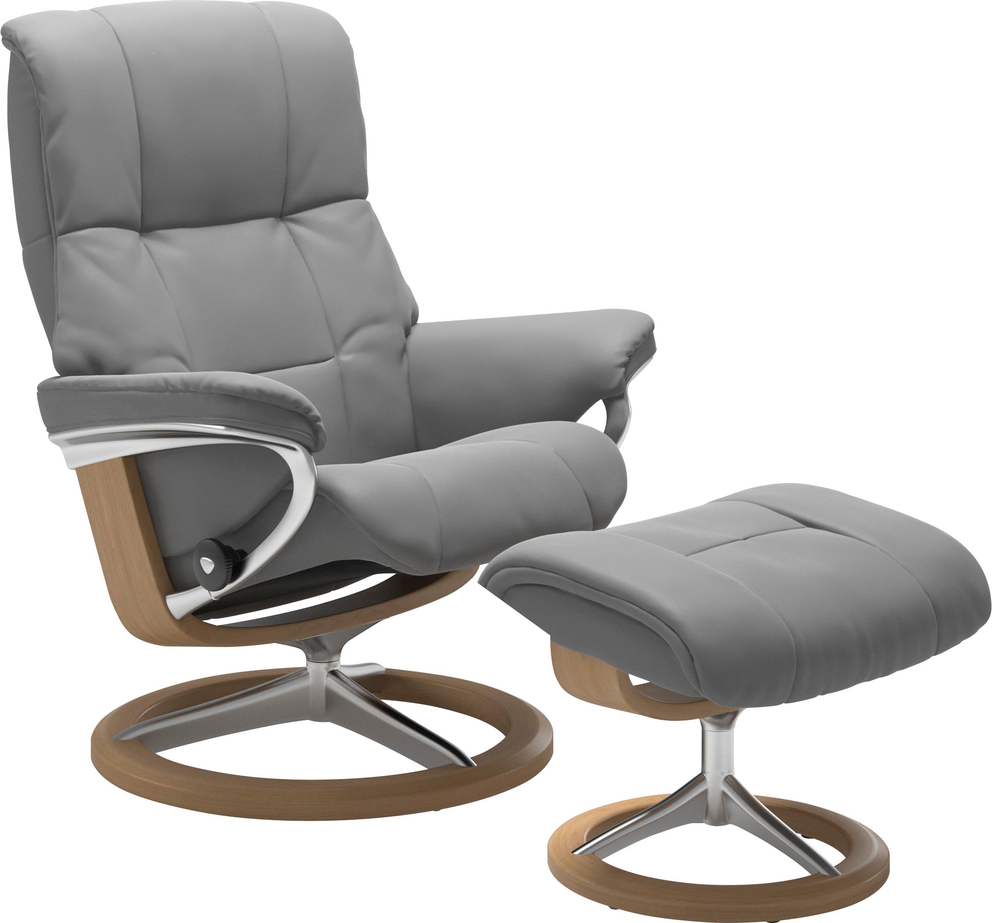 Stressless Fußhocker "Mayfair", mit Signature Base, Gestell Eiche