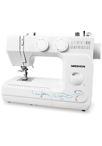 Medion ® Freiarm-Nähmaschine »MD 18205« Knopf...