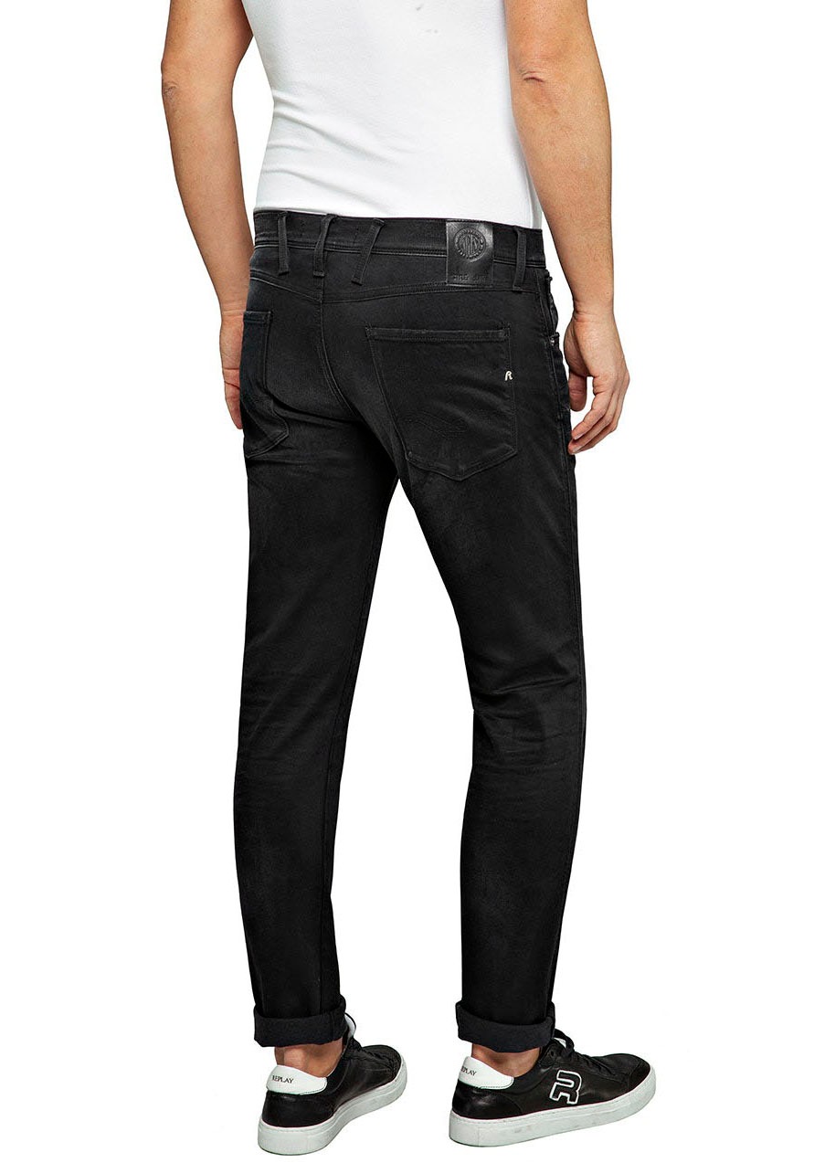 Thumbnail - Replay Slim-fit-Jeans "ANBASS HYPERFLEX BIO" mit Stretch-Anteil