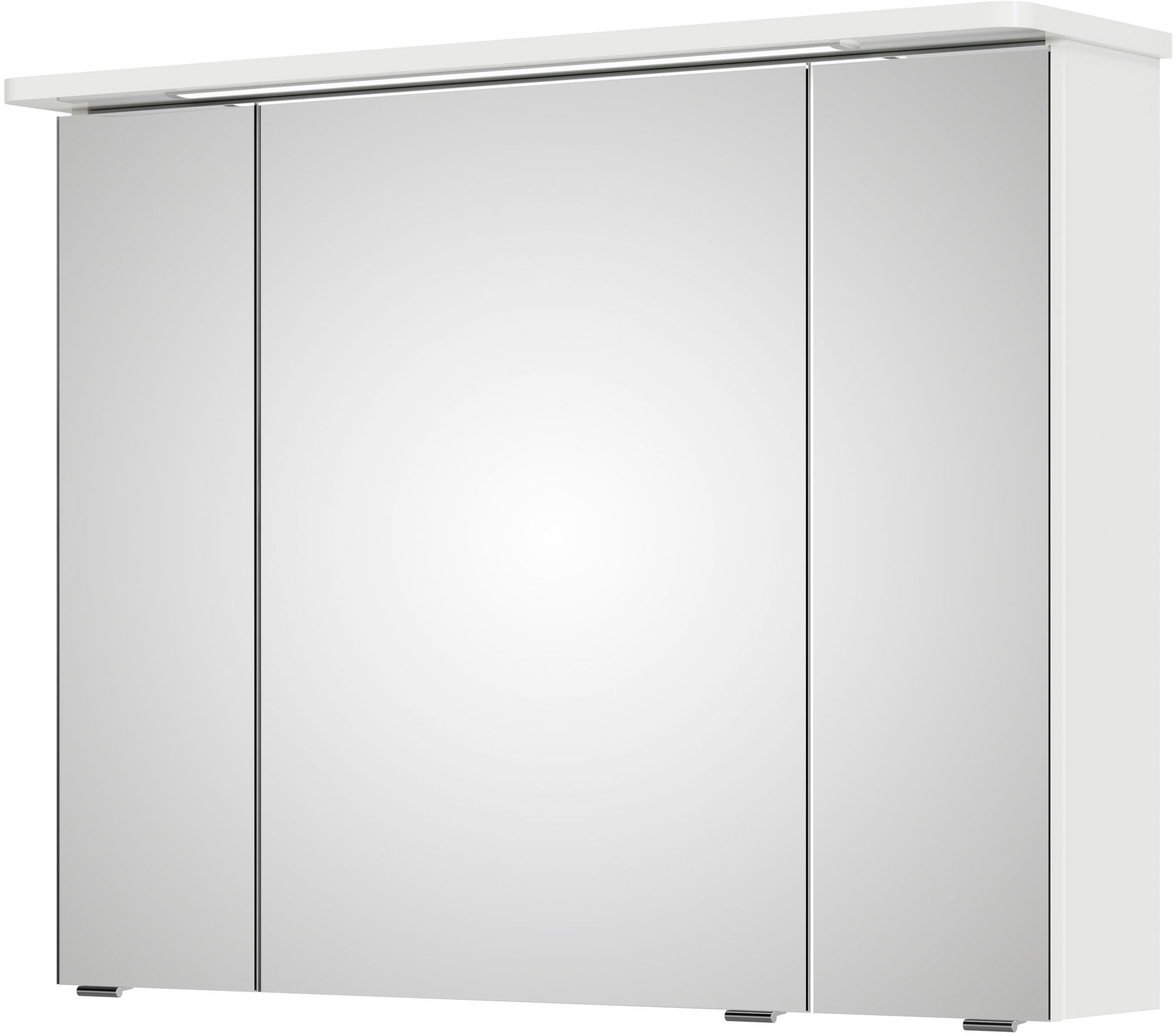 Saphir Badmöbel-Set "Serie 4005, vormontiert, Glaswaschbecken, Spiegelschra günstig online kaufen