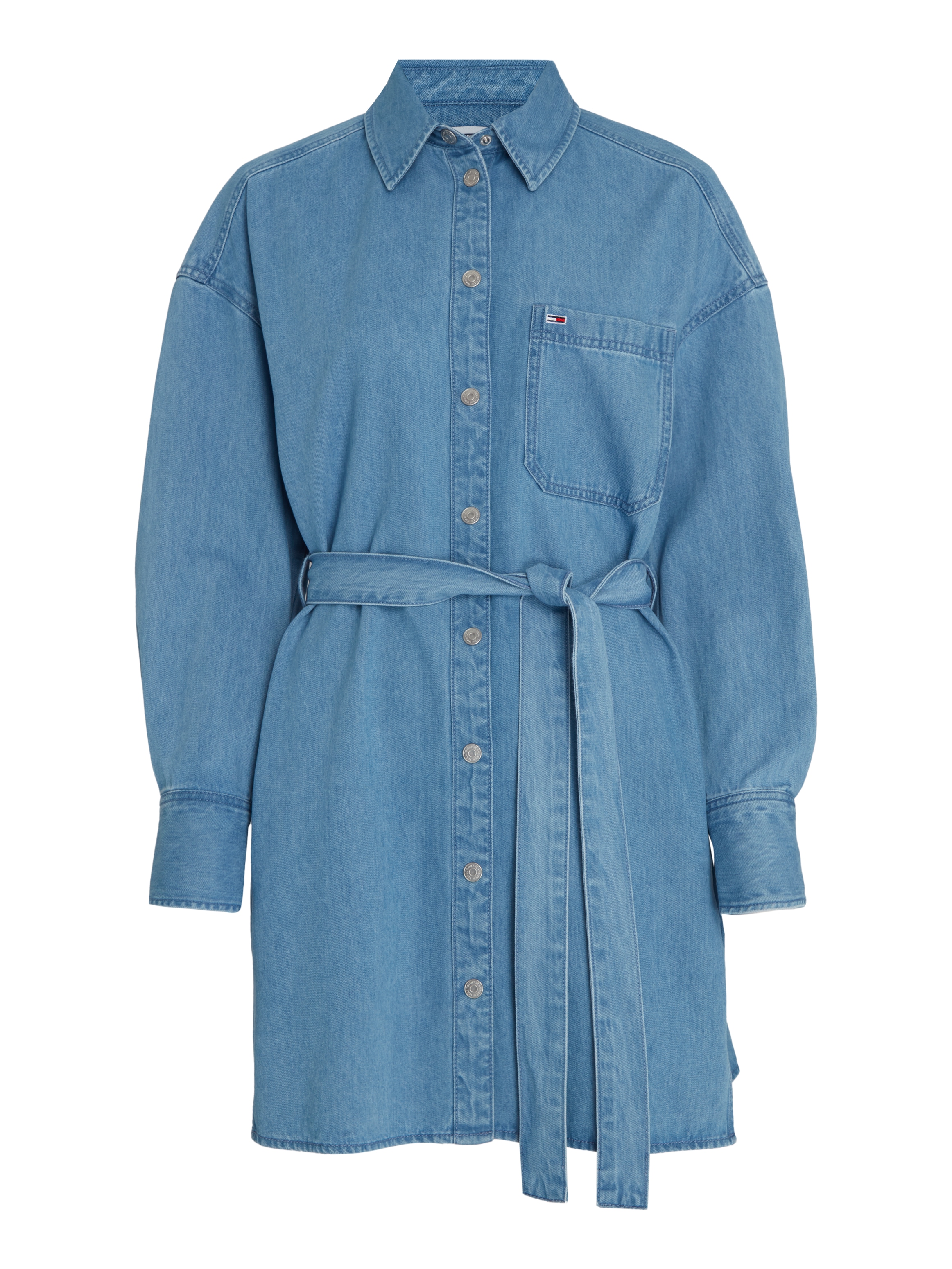 BELTED | Tommy Jeans SHIRT DENIM online BAUR EXT« kaufen Curve »TJW DRESS Shirtkleid