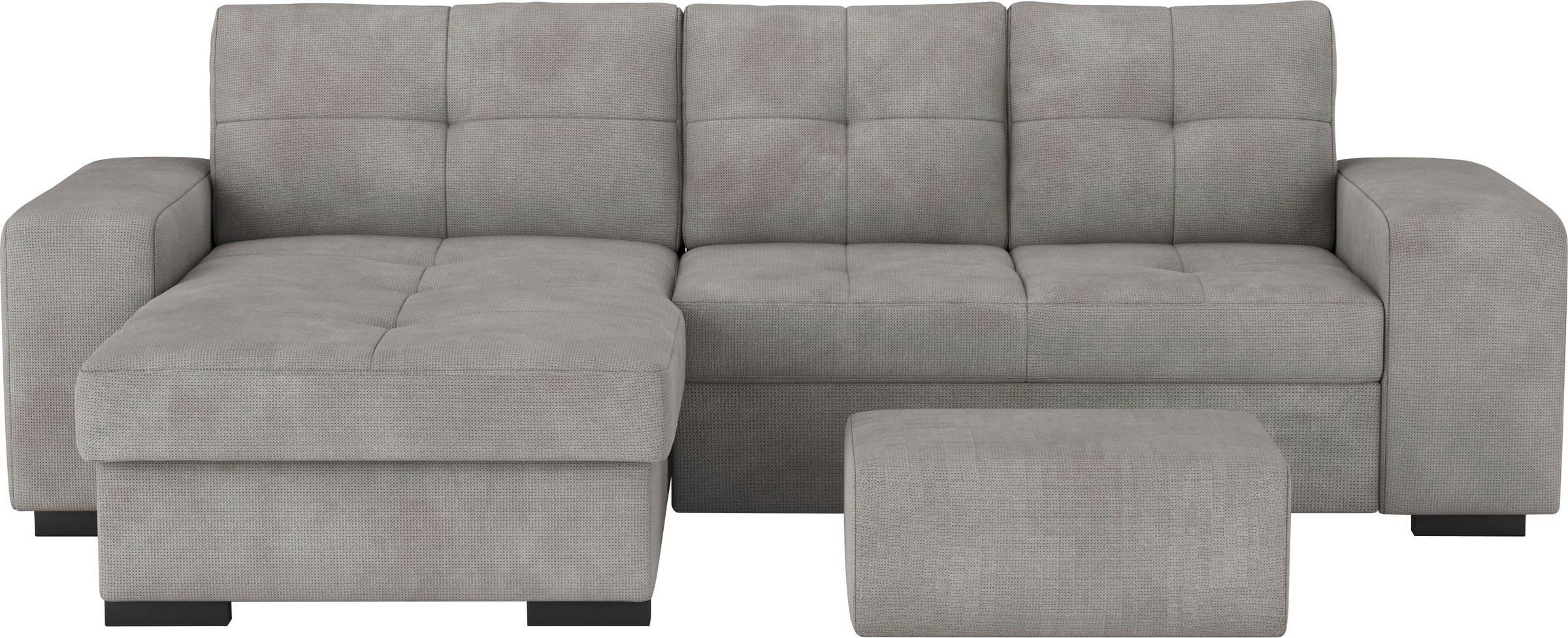COTTA Ecksofa "Mattina L-Form", mit Hocker, wahlweise mit Bettfunktion & Be günstig online kaufen