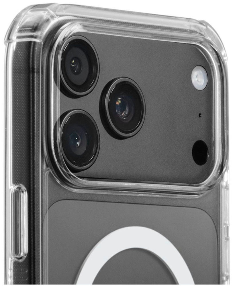 Hama Smartphone-Hülle »Handyhülle für iPhone 17 Pro Max/18 Pro Max (für MagSafe, stoßfest)« D3O-Technologie, Fallschutz bis 3,5 m, Kratzschutz, magnetisch