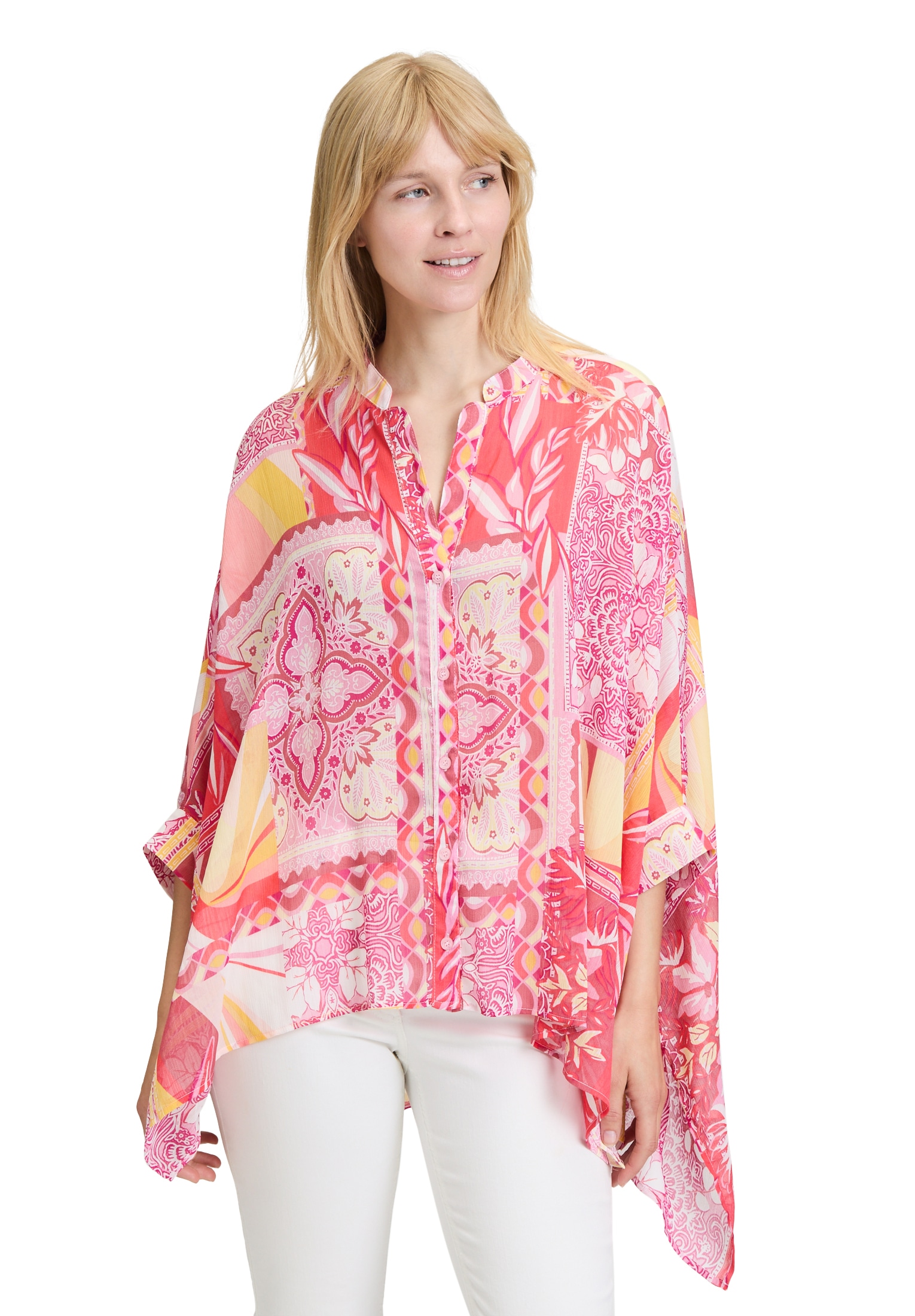 Betty Barclay Schlupfbluse "Betty Barclay Damen Tunika-Bluse mit Fledermaus günstig online kaufen