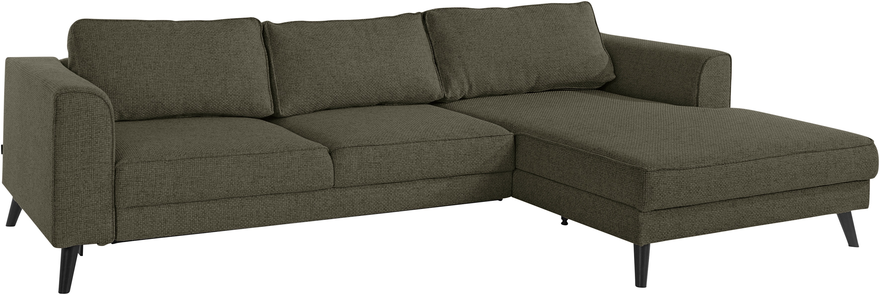 Thumbnail - INOSIGN Ecksofa "Lumber Jack, elegant und bequem, Breite 280, hoher Fuß, L-Form", in moderner Optik