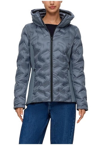 s.Oliver Outdoorjacke su Kapuze su Strukturmust...