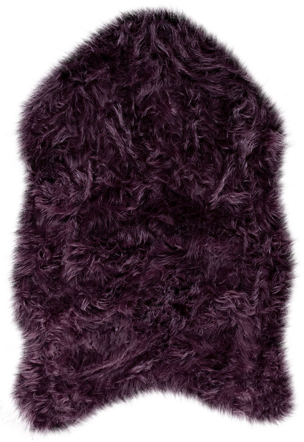 Paco Home Fellteppich "Playa 960" fellförmig 64 mm Höhe Kunstfell, Flokati- günstig online kaufen