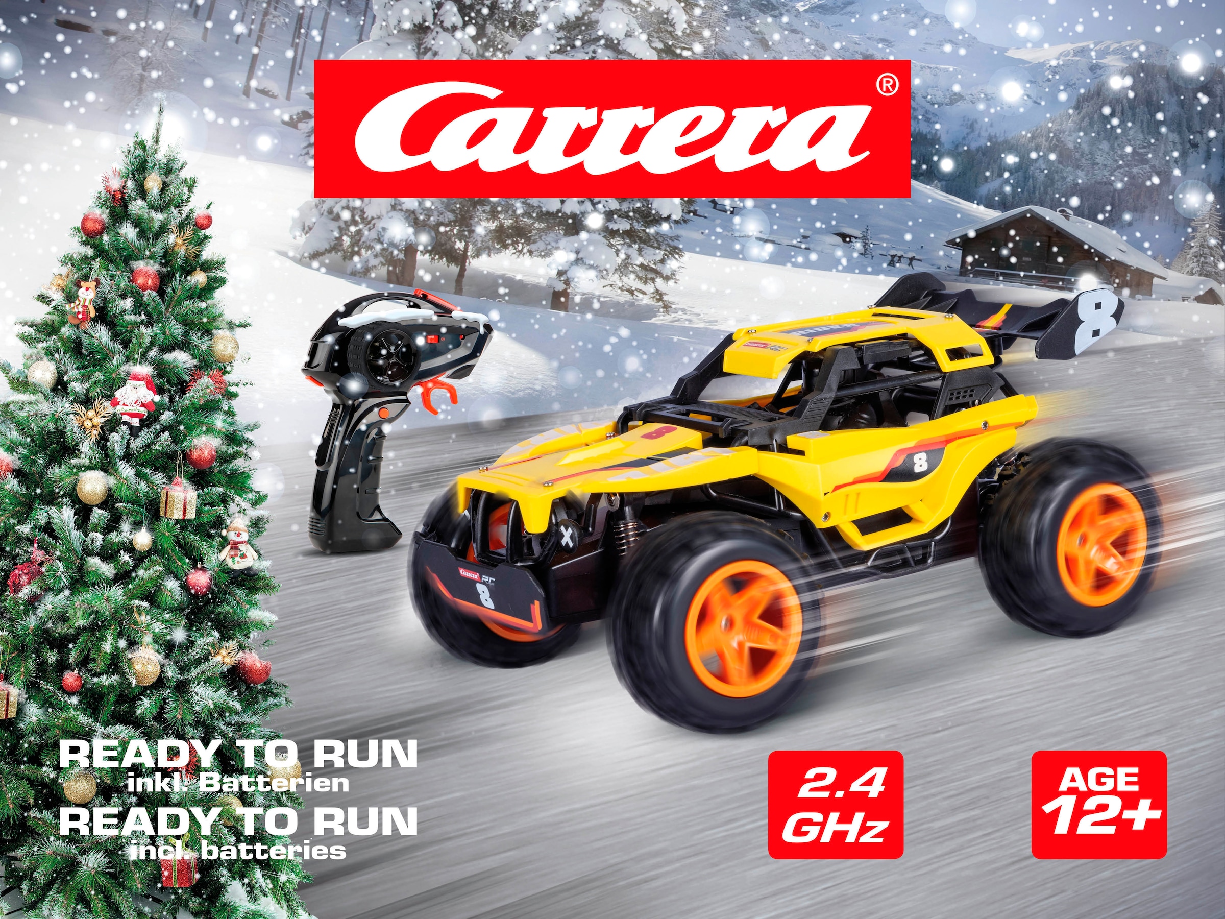 Carrera® Spielzeug-Adventskalender »RC Offroader, ferngesteuertes RC Auto zum Selberbauen«, ab 12 Jahren