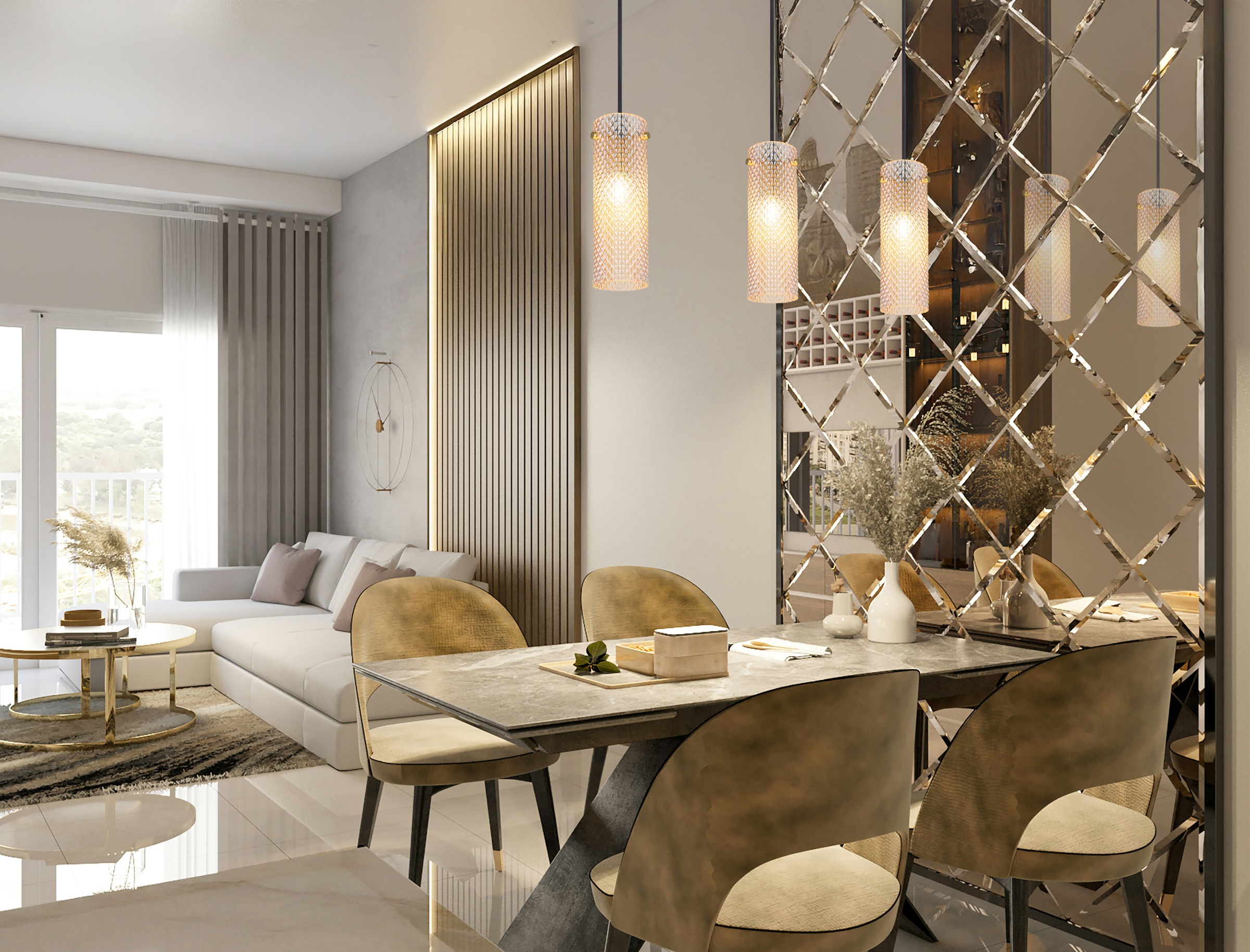 GLOBO LIGHTING Hängeleuchte »KAROLO« E14 1 Stk. Hängelampe Esszimmer-Leuchte Esstischleuchte Wohnzimmer