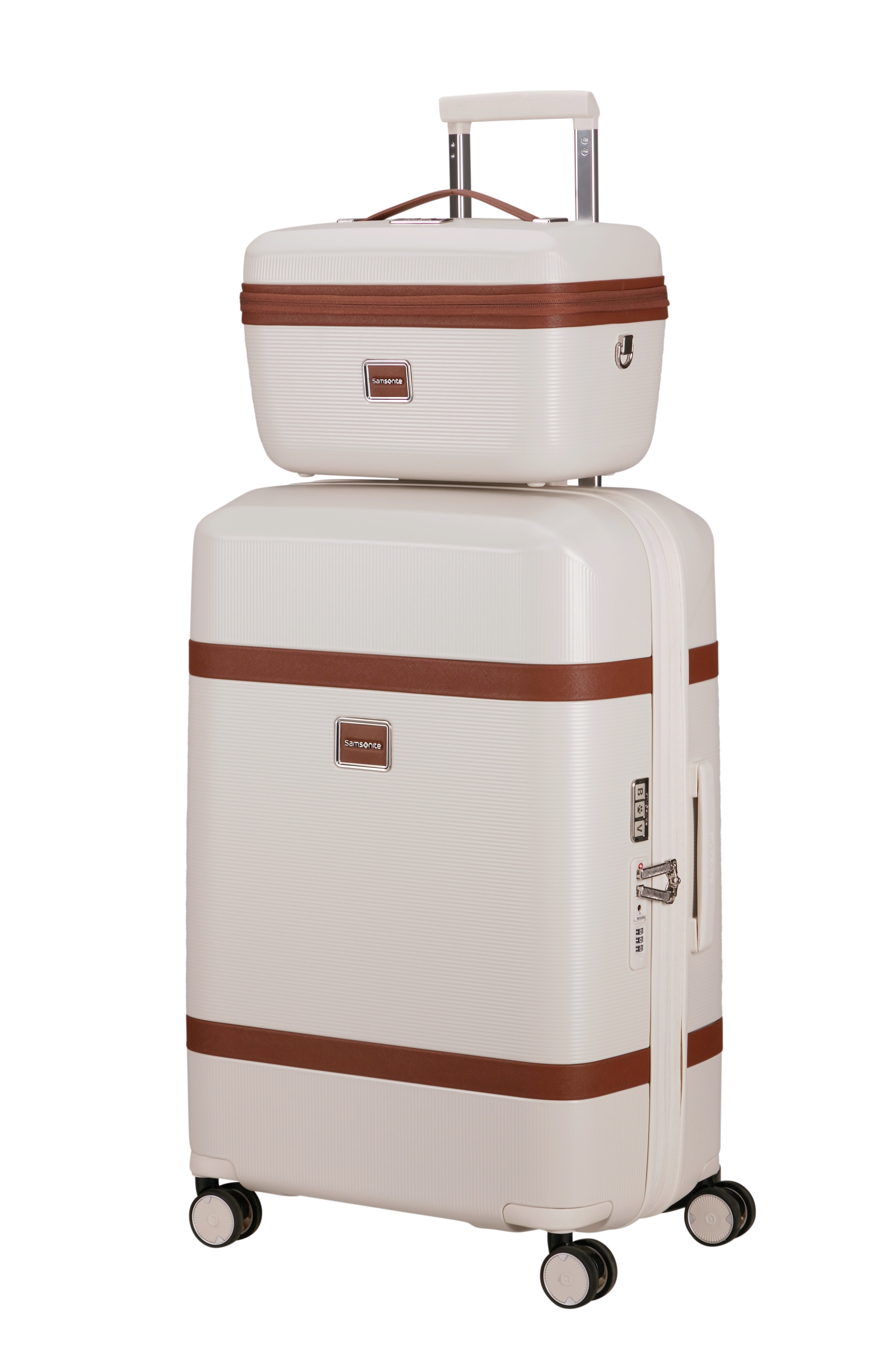 Samsonite Hartschalen-Trolley "IMAGE" 79 l 4 Rollen mit Teleskopgriff und Soft-Touch-Tragegriff, mit Premium-Nassbeutel