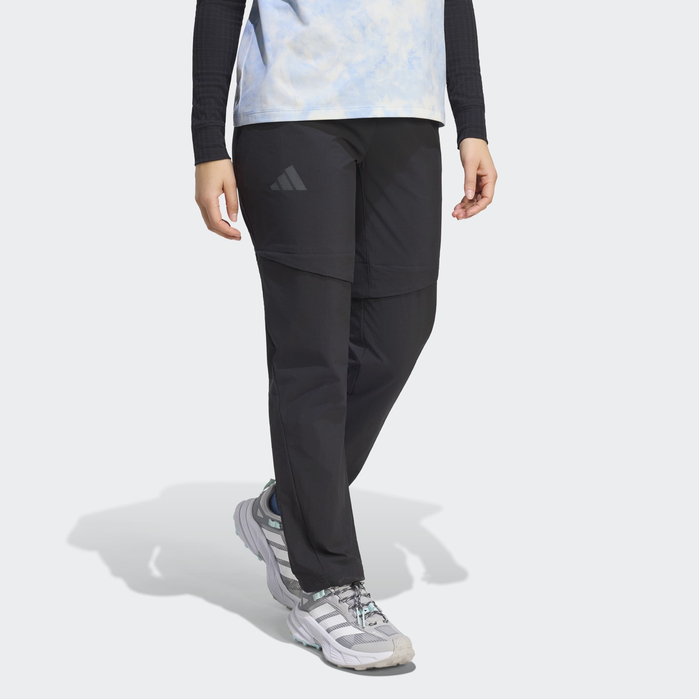 adidas TERREX Outdoorhose "MULTI ZIP OFF TRACKSUIT BOTTOMS" sportliche Outdoorhose, mit Reißverschluss, für Erwachsene