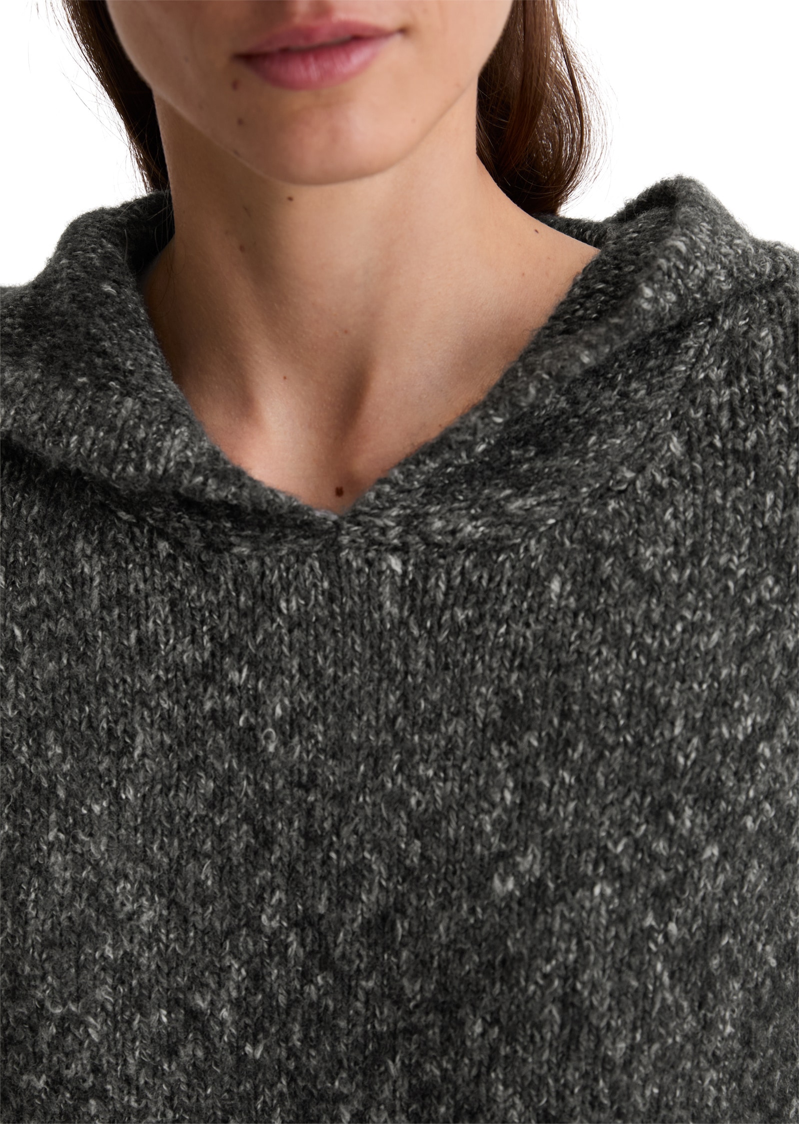Marc O'Polo Strickpullover »aus Bio-Baumwolle-Alpaka-Schurwolle-Mix«