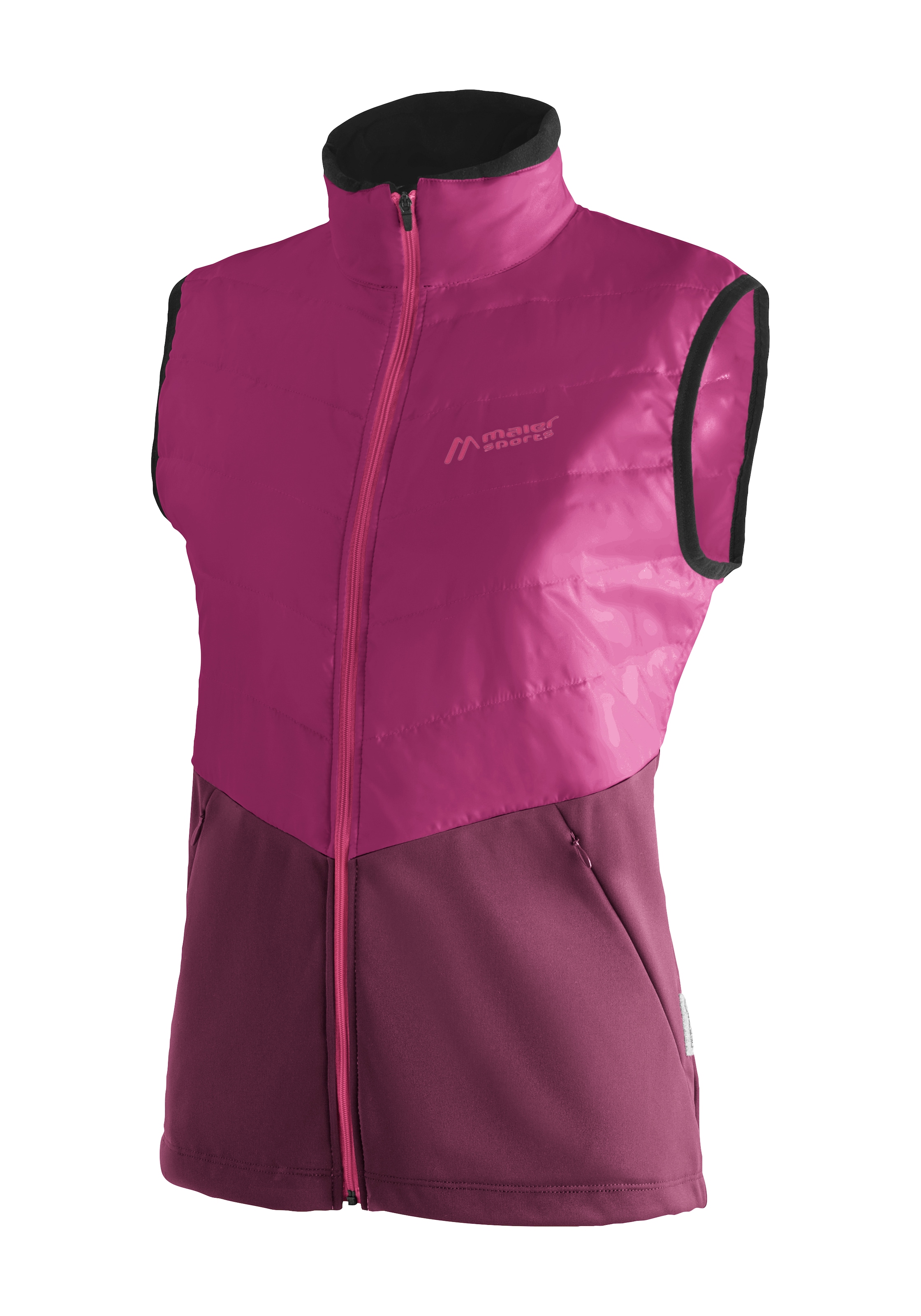 Maier Sports Funktionsweste "Skjoma Vest W", atmungsaktive Damen Weste, wattierte Trekkingweste