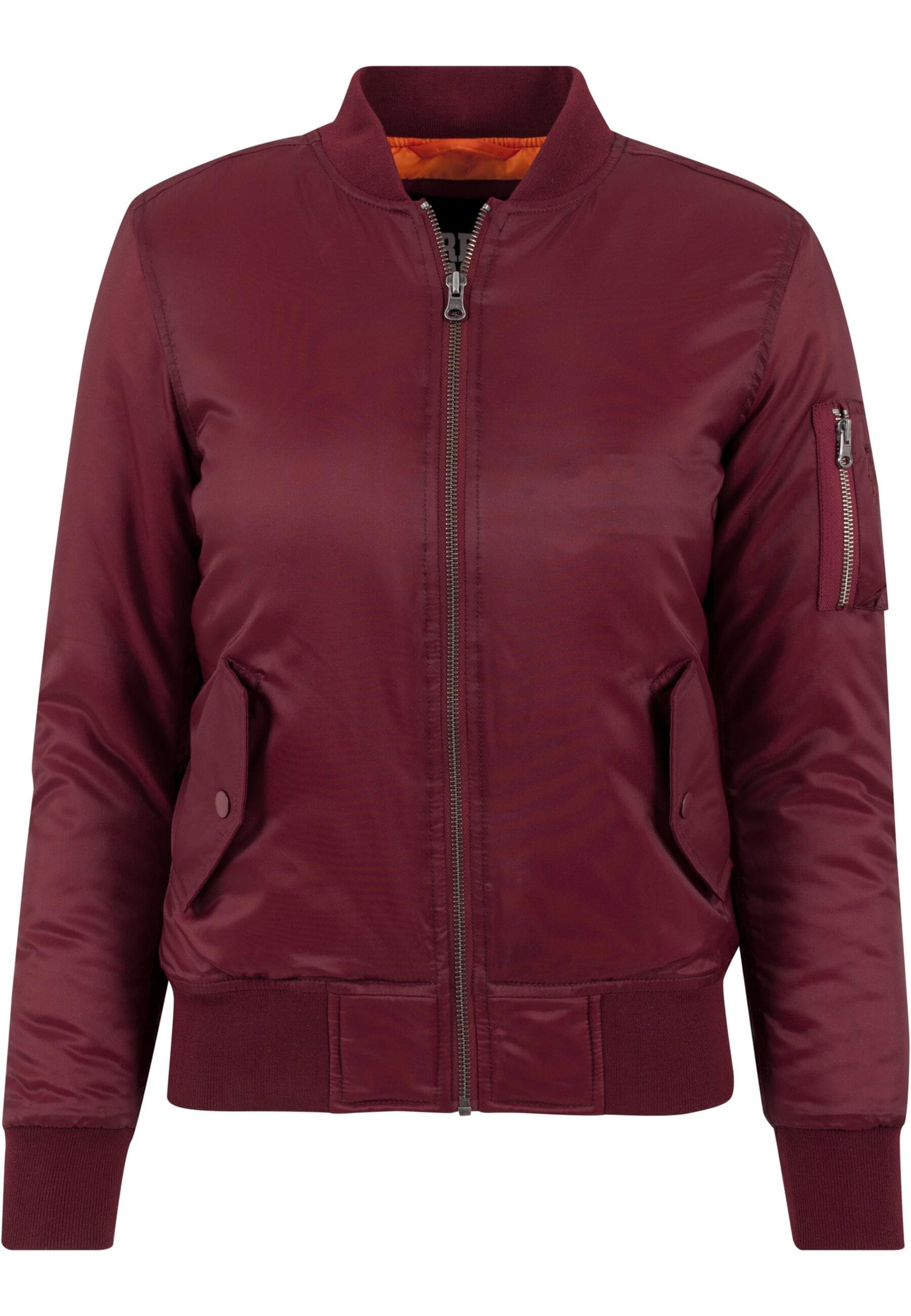 URBAN CLASSICS Allwetterjacke "Urban Classics Damen Ladies Basic Bomber Jacket", (1 St.), ohne Kapuze