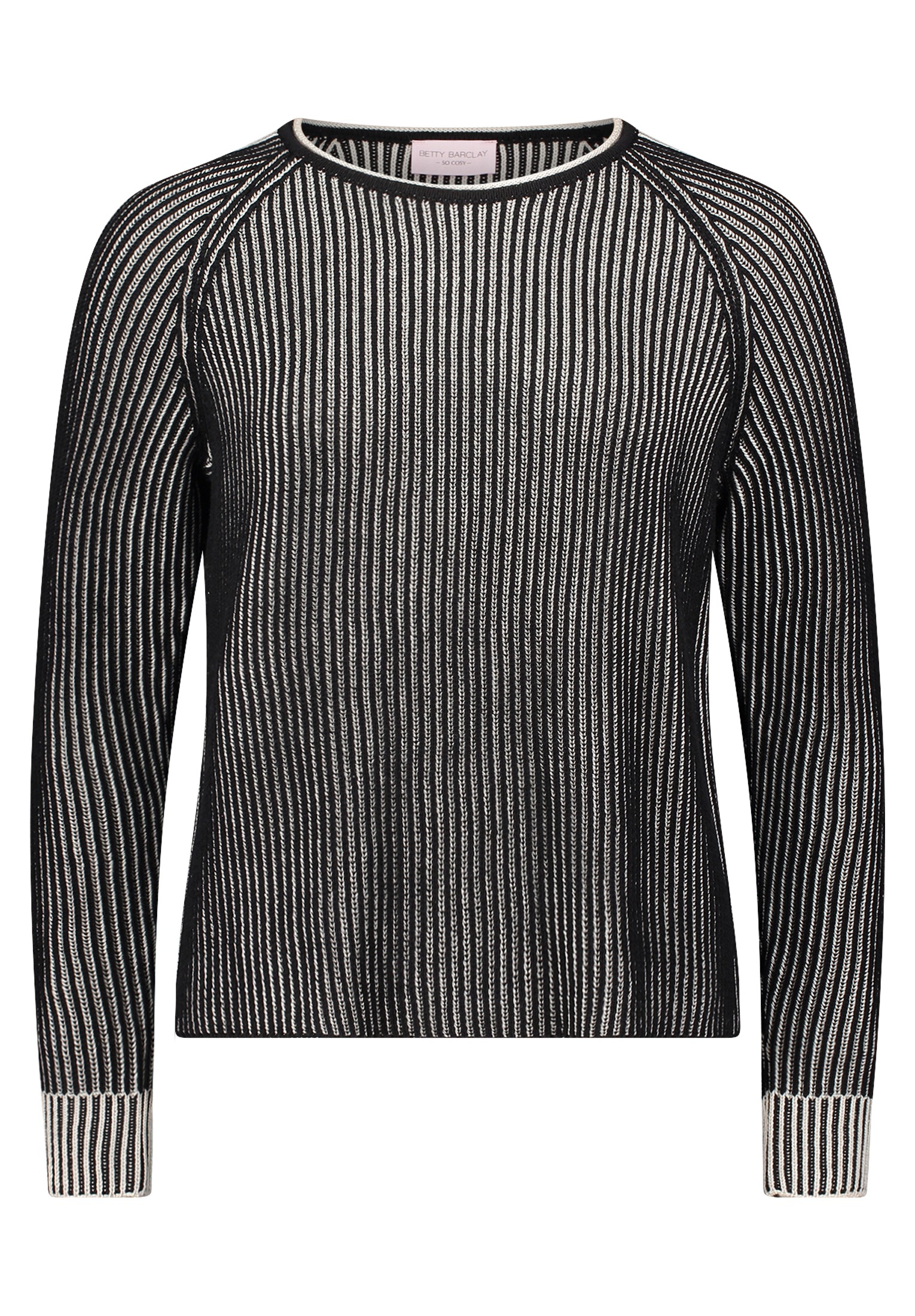 Betty Barclay Strickpullover "Damen Grobstrick-Pullover mit Rippenstruktur" günstig online kaufen