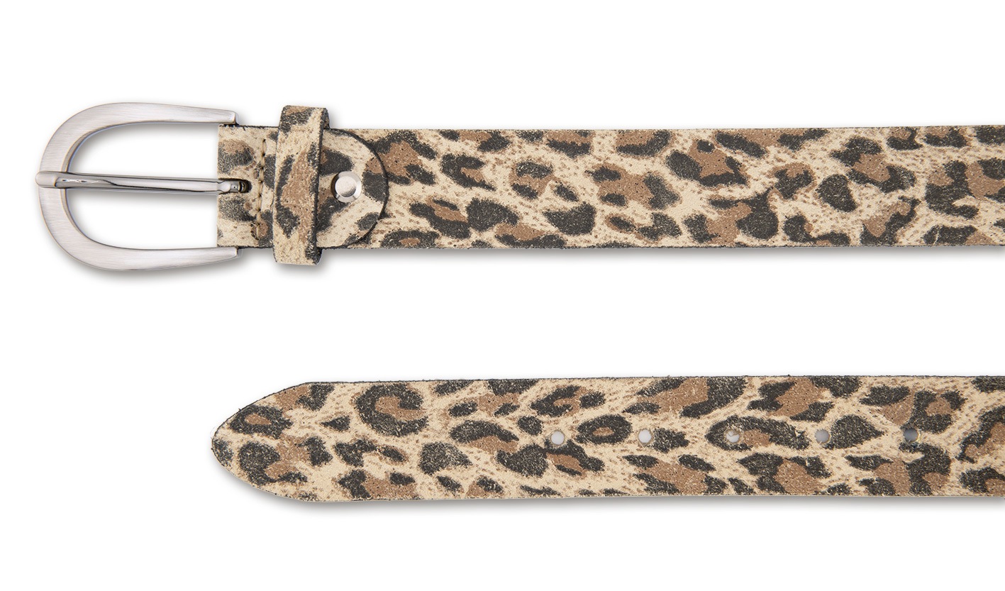 Thumbnail - BERND GÖTZ Ledergürtel "Ledergürtel mit angesagtem Leoprint"