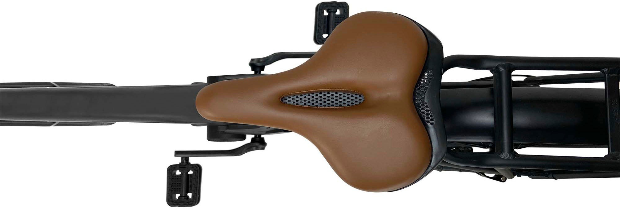 SachsenRad »S5G« Kugelschaltung Mittelmotor 250 W Tiefeinsteiger, Alarmanlage, Pedelec,  Stufenlose Enviolo-Schaltung, TFT Farb-LCD-Steuerdisplay