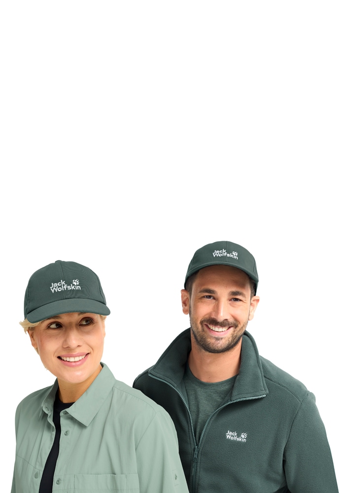 JACK WOLFSKIN Baseball Cap "BASEBALL CAP"sagopalm, Obermaterial: 100% POLYESTER, Caps