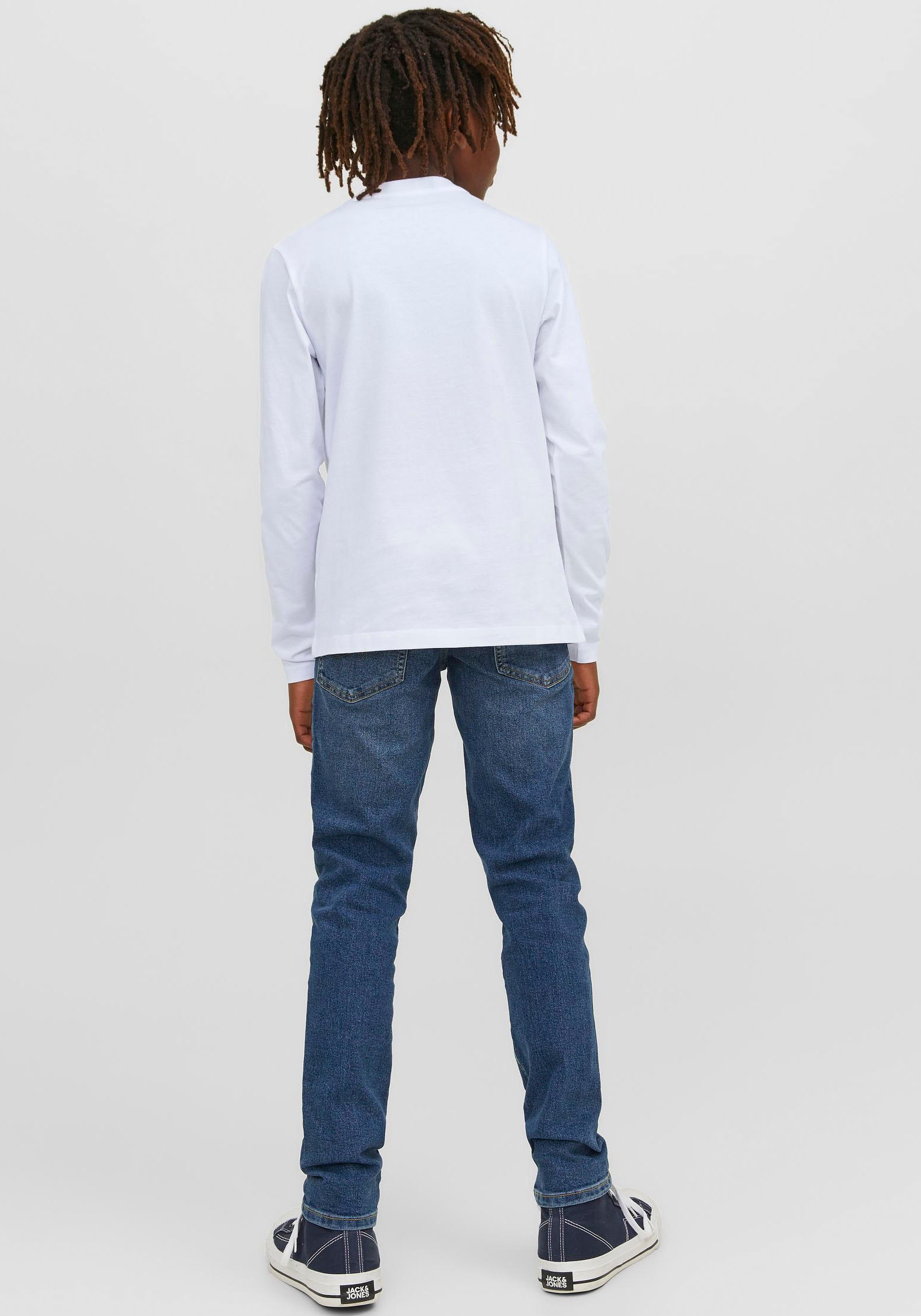 Jack & Jones Junior Langarmshirt »JJECORP LOGO TEE PLAY LS O-NECK NOOS JNR«