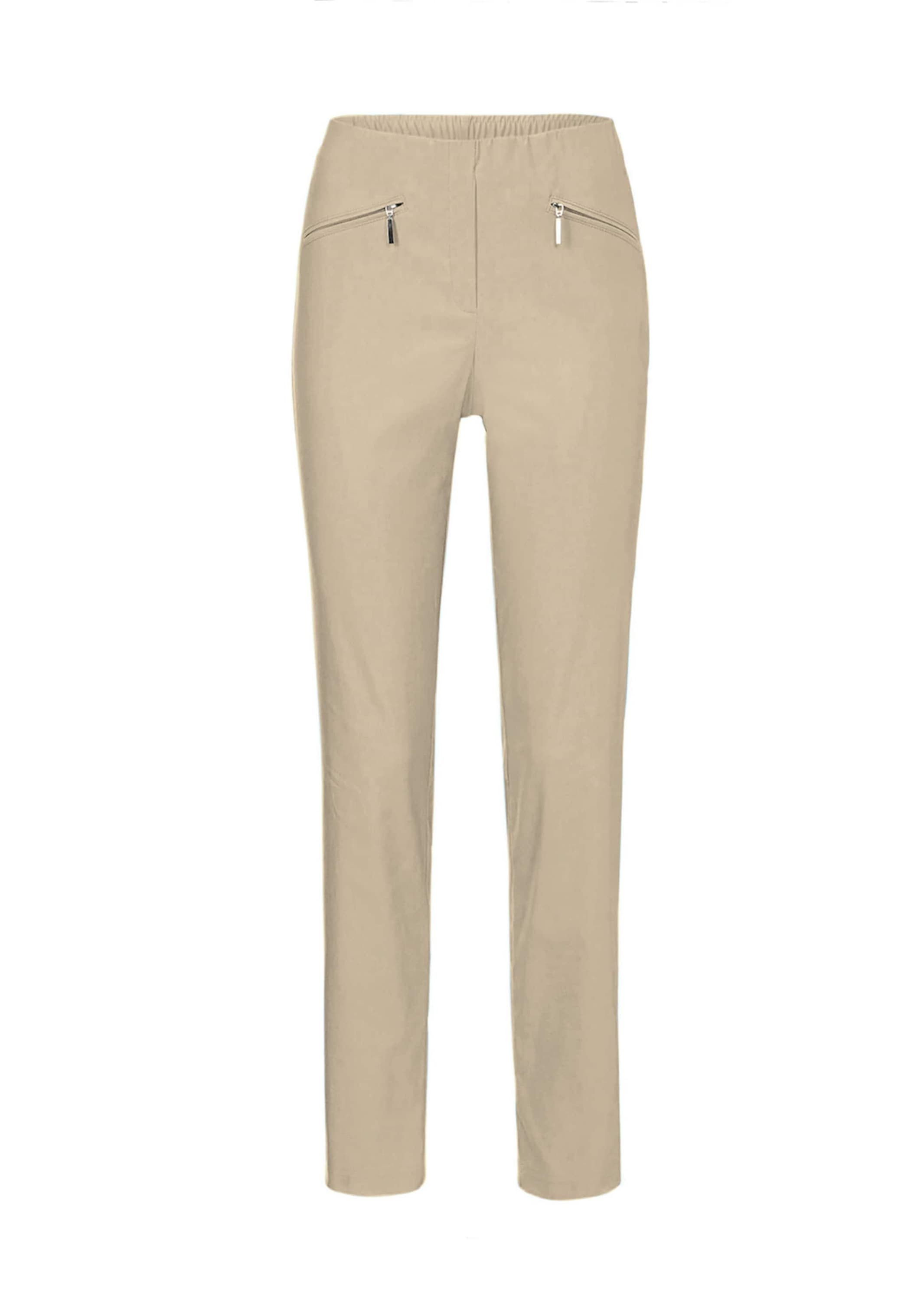 GOLDNER 2-in-1-Hose "Kurzgröße Schlupfhose LOUISA mit Steppnähten" Ohne