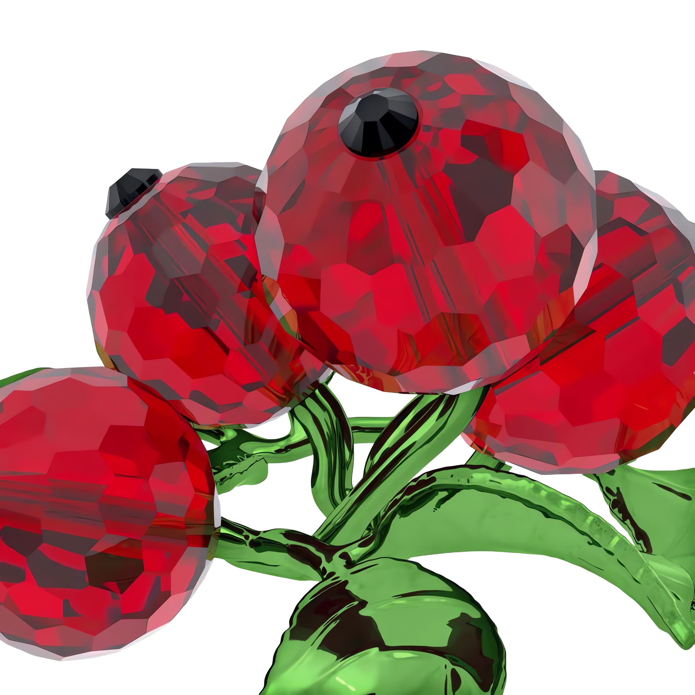 Swarovski Dekofigur »Kristallfigur Sammelfigur Idyllia Rote Beeren,«
