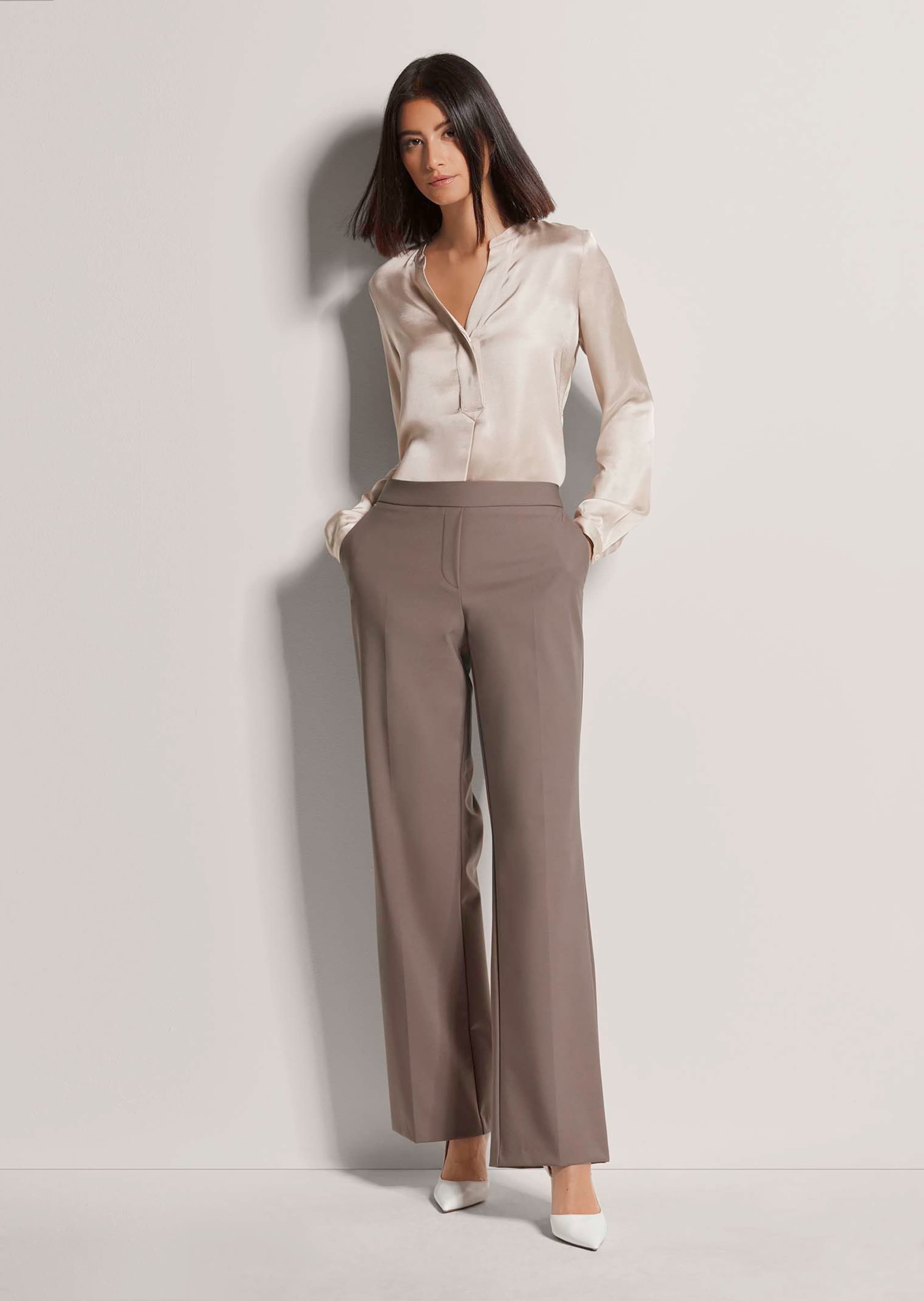 Thumbnail - MADELEINE Stoffhose "Schlupfhose Elegante Damenhose mit Bügelfalten"