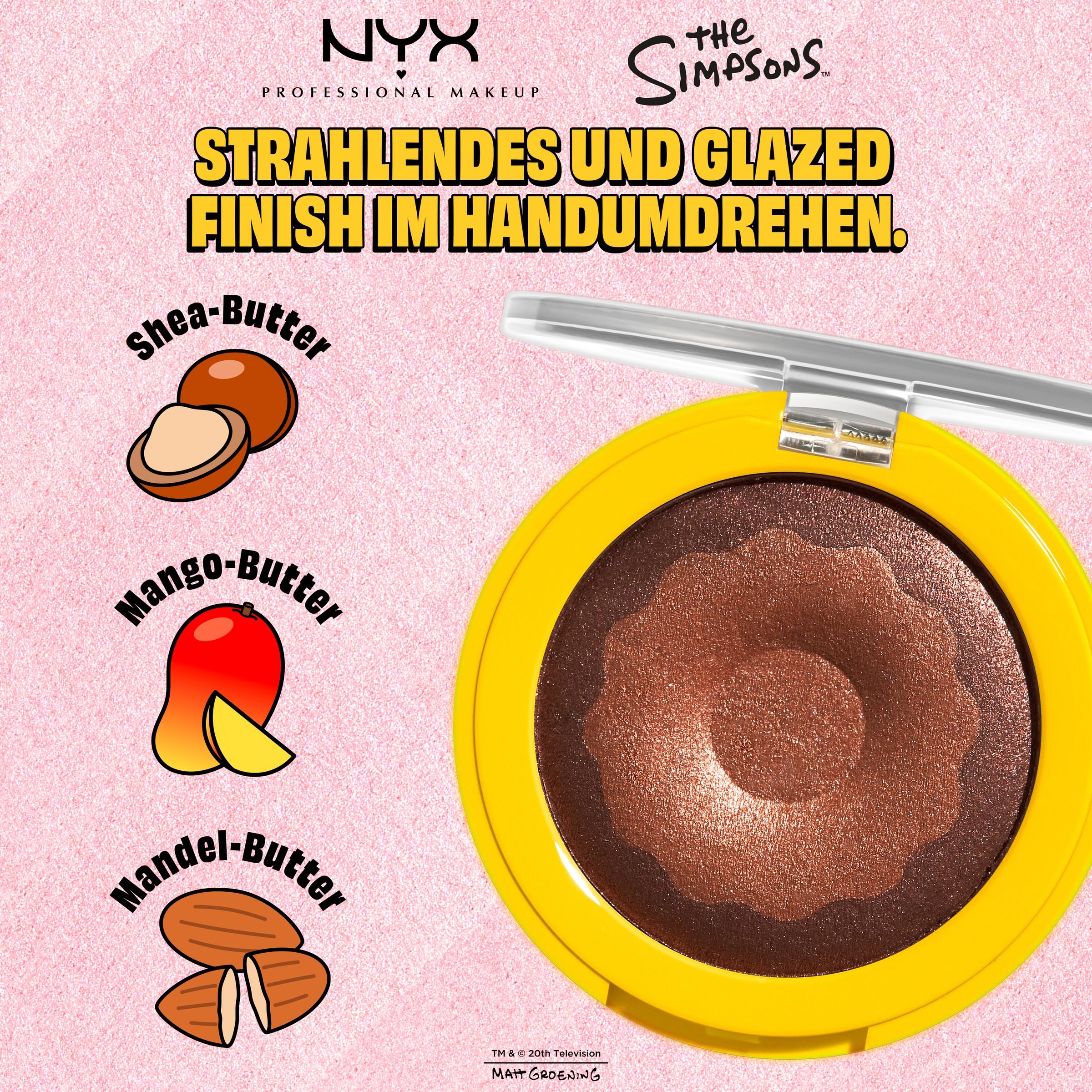 NYX PROFESSIONAL MAKEUP Highlighter »HOMER SIMPSON HIGHLIGHTER«