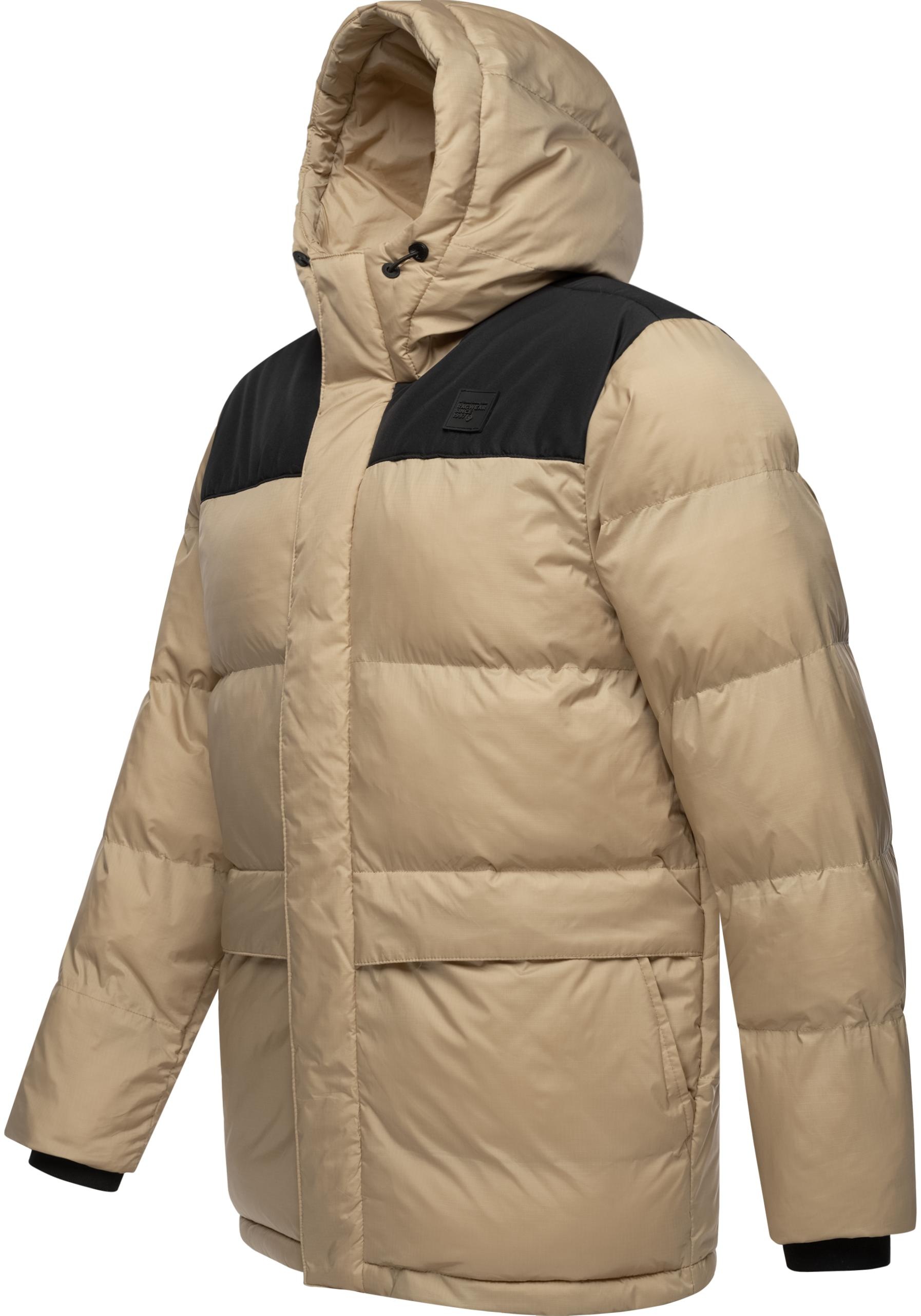 Ragwear Steppjacke »Mikkesh«, mit Kapuze, Sportliche Herren Winterjacke mit Kapuze