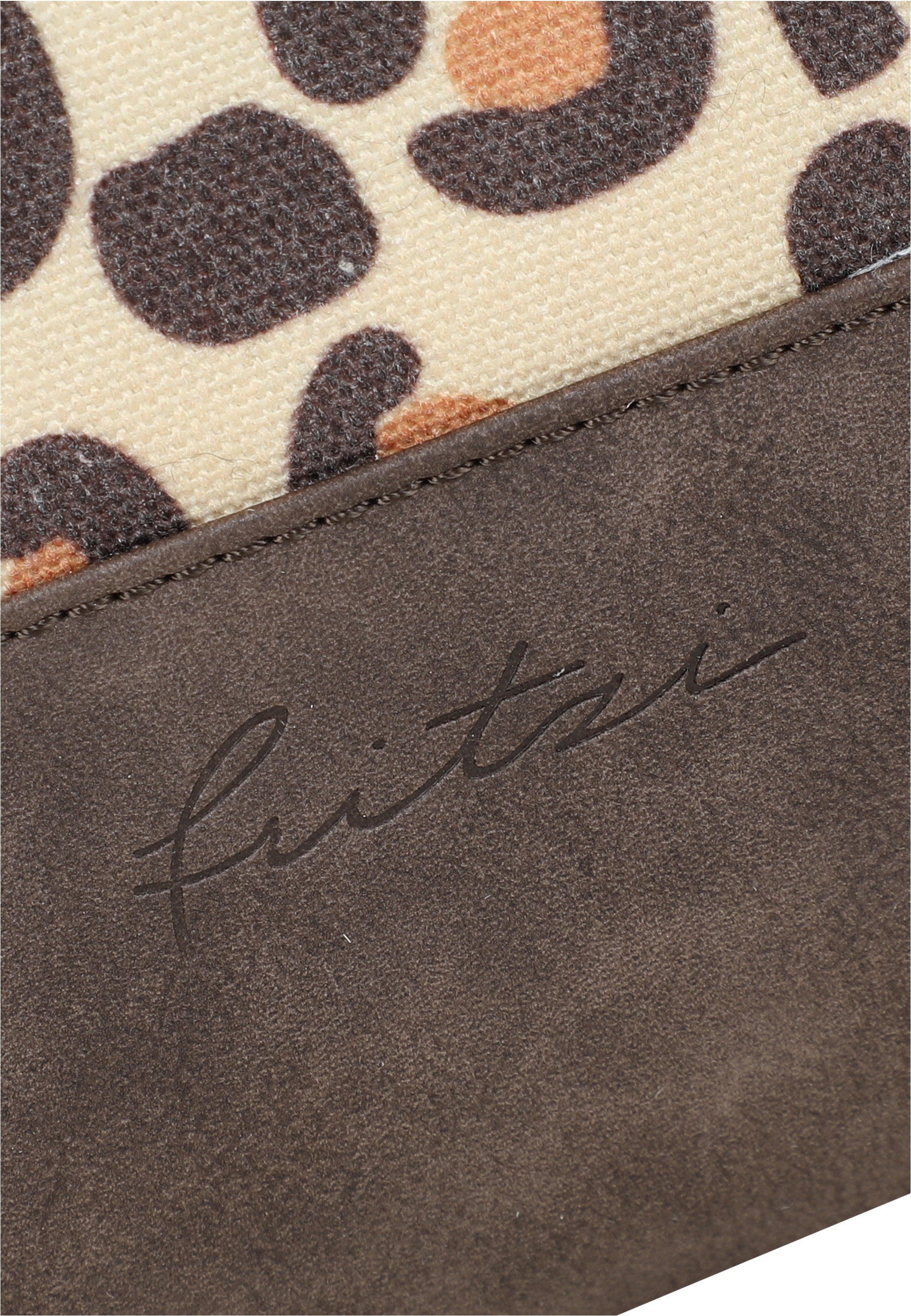 Fritzi aus Preußen Henkeltasche »Leo Camel«, aus robustem Canvas