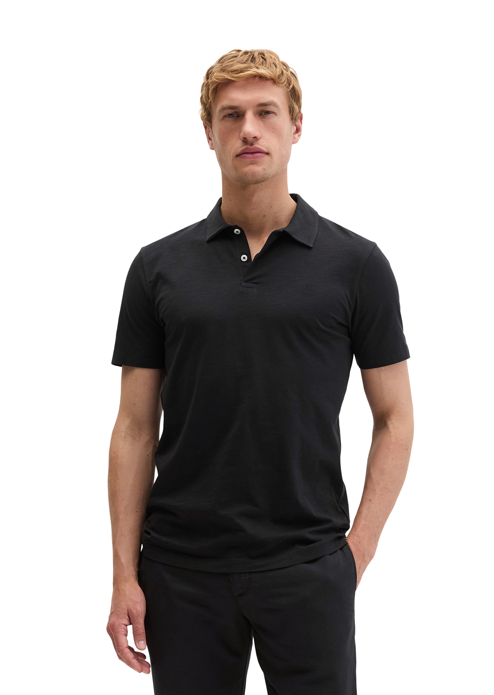 Marc OPolo Jersey slim aus reiner Bio-Baumwolle
