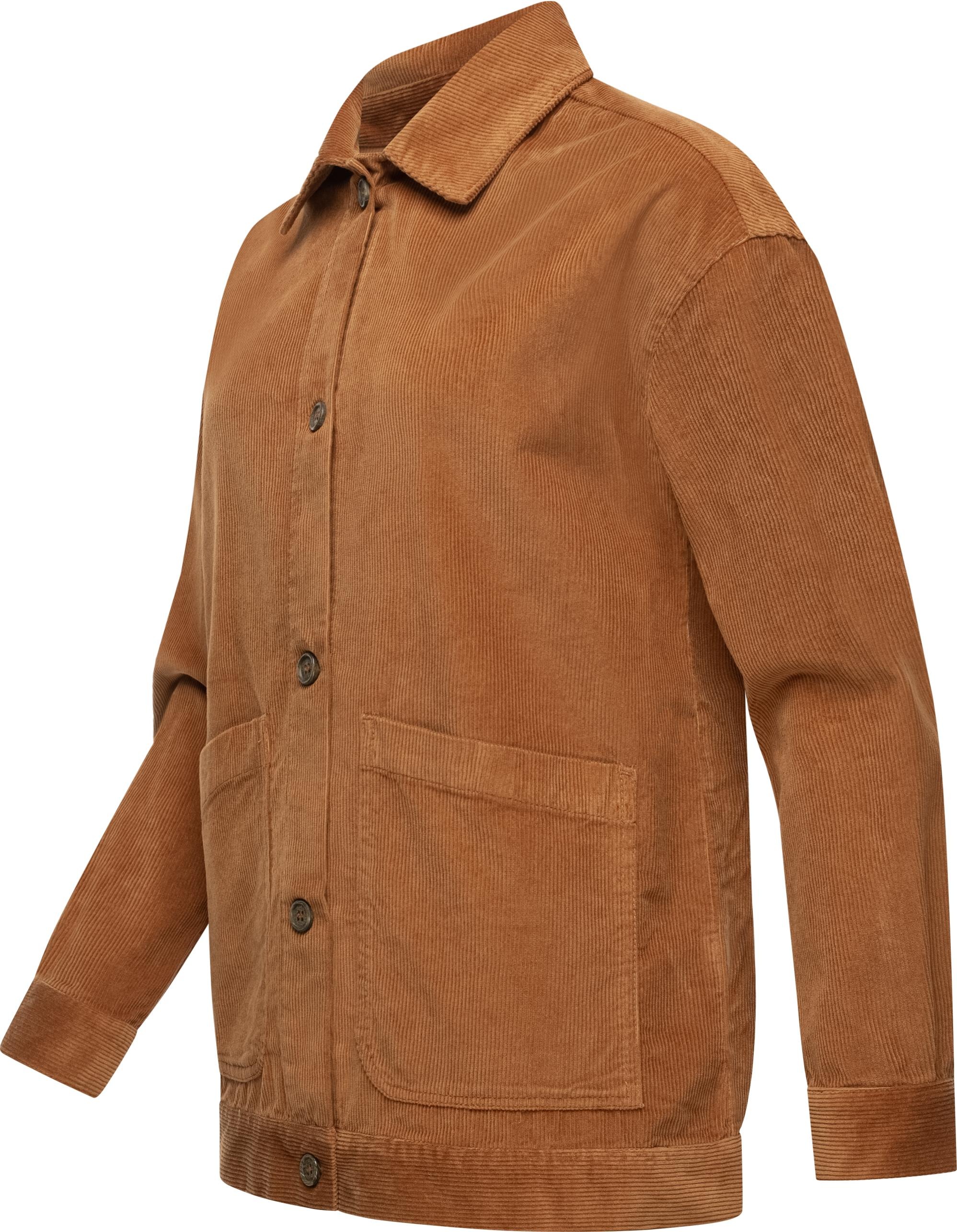 Ragwear Cordjacke "Ennea" ohne Kapuze Leichte Damen Übergangsjacke aus Kord günstig online kaufen