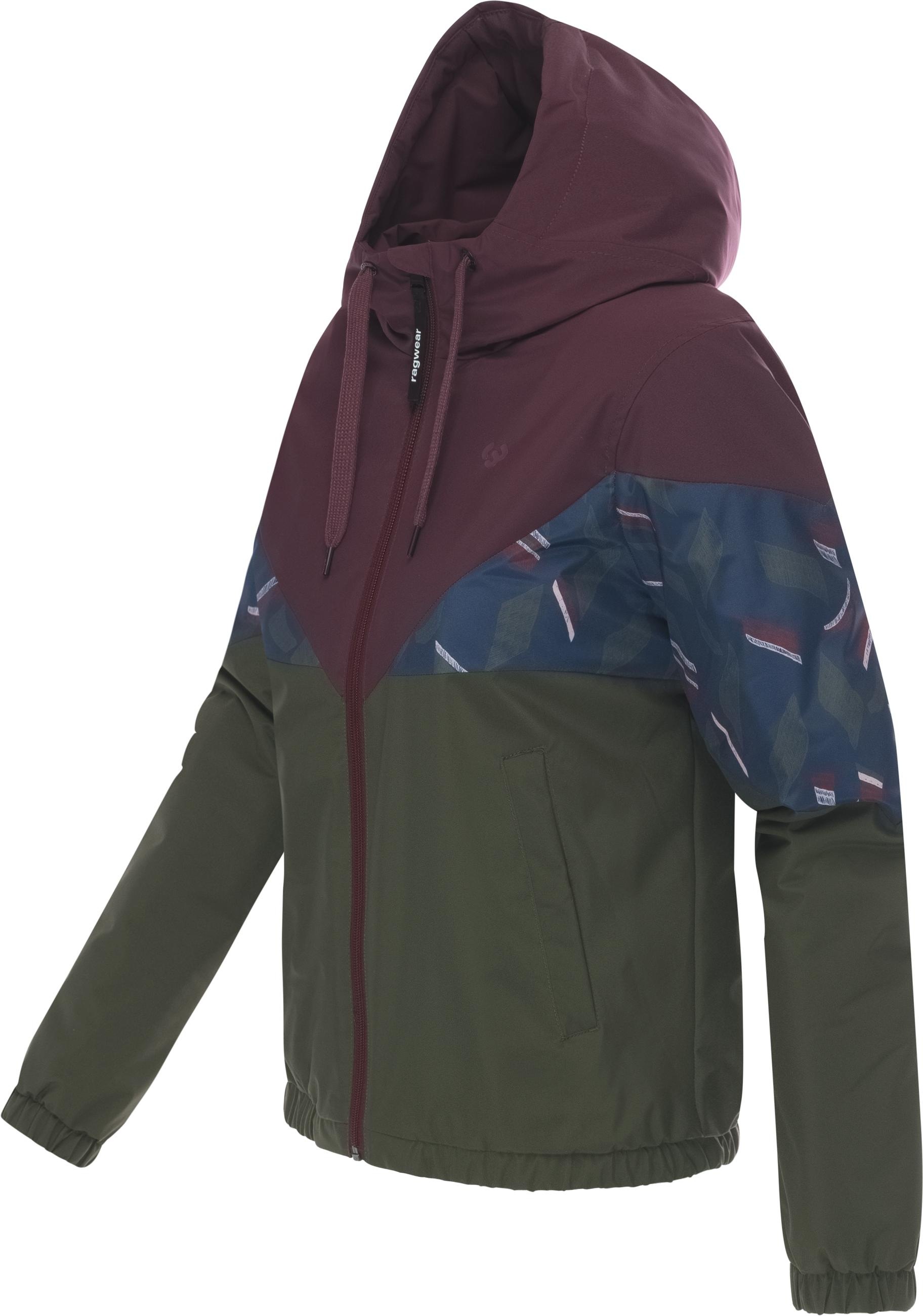 Ragwear Regenjacke »Rochele Warm YOUMODO«, mit Kapuze, wasserdichte Damen Funktionsjacke mit Kapuze