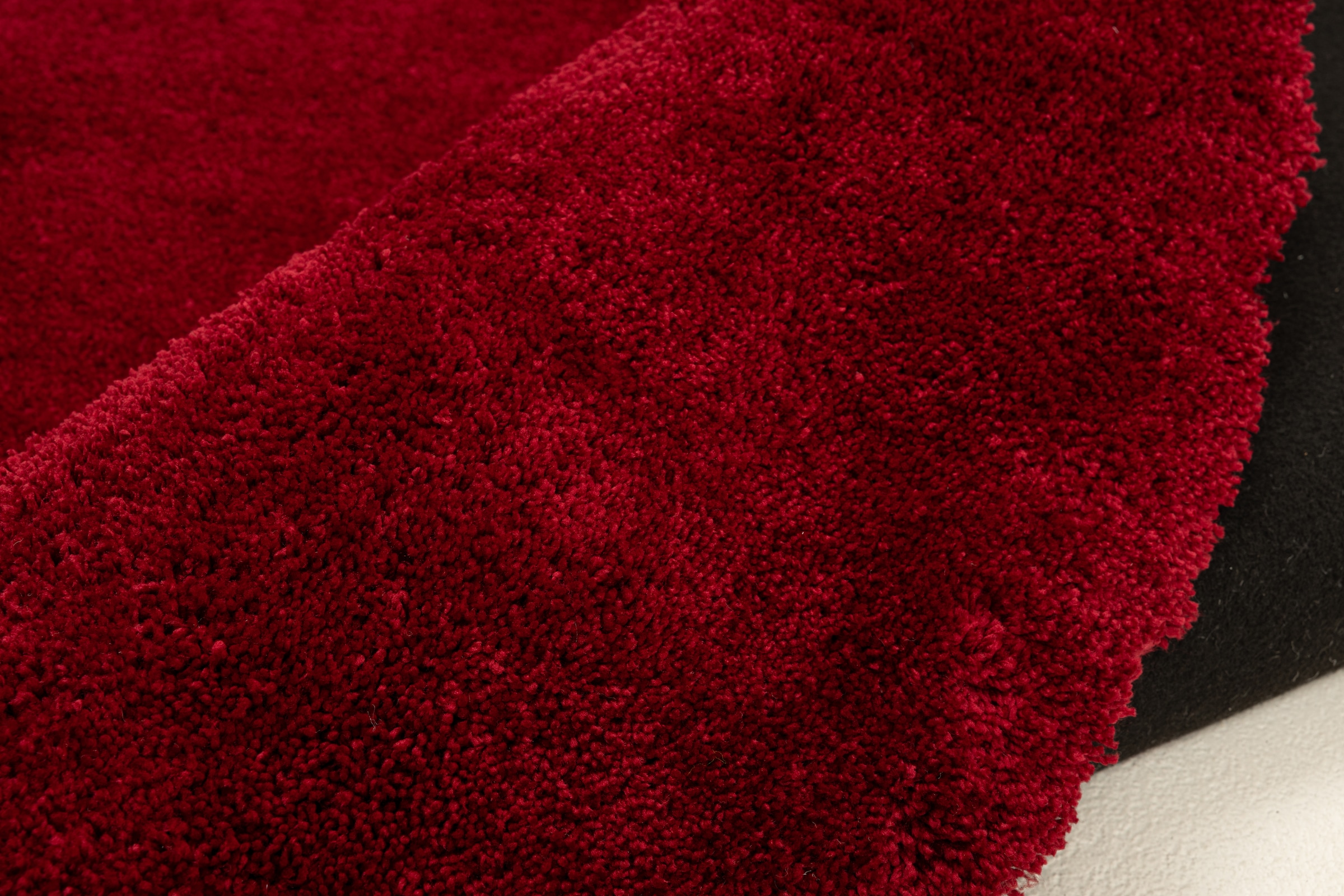 TOM TAILOR HOME Hochflor-Teppich »Shaggy Teppich Cozy«, oval, 25 mm Höhe, Uni Farben, auch in Pastell Farben, weich & kuschelig