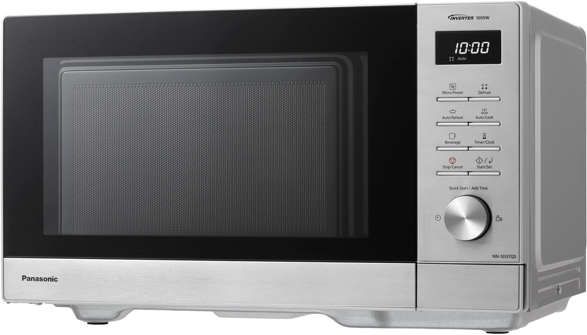 Panasonic Mikrowelle "NN-SD37QSEPG" Mikrowelle 1000 W Inverter Technologie günstig online kaufen