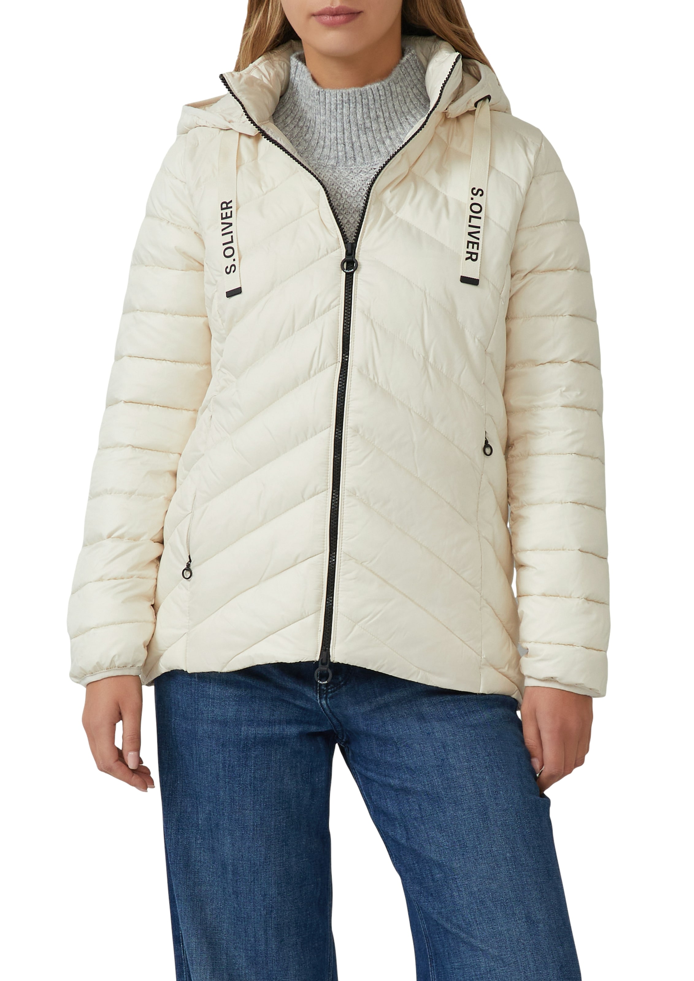 s.Oliver Outdoorjacke, mit Kapuze, mit abnehmbarer Kapuze günstig online kaufen