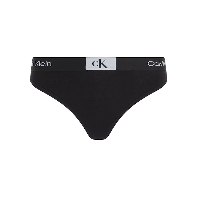 Calvin Klein T-String »MODERN THONG«, mit Alloverprint | BAUR