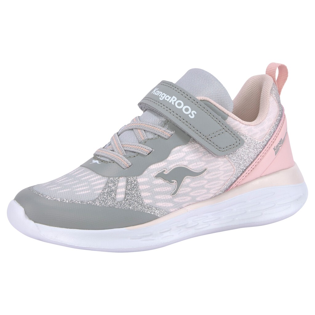 Schuhe Mädchenschuhe KangaROOS Sneaker »KQ-Splish EV« grau-rosa