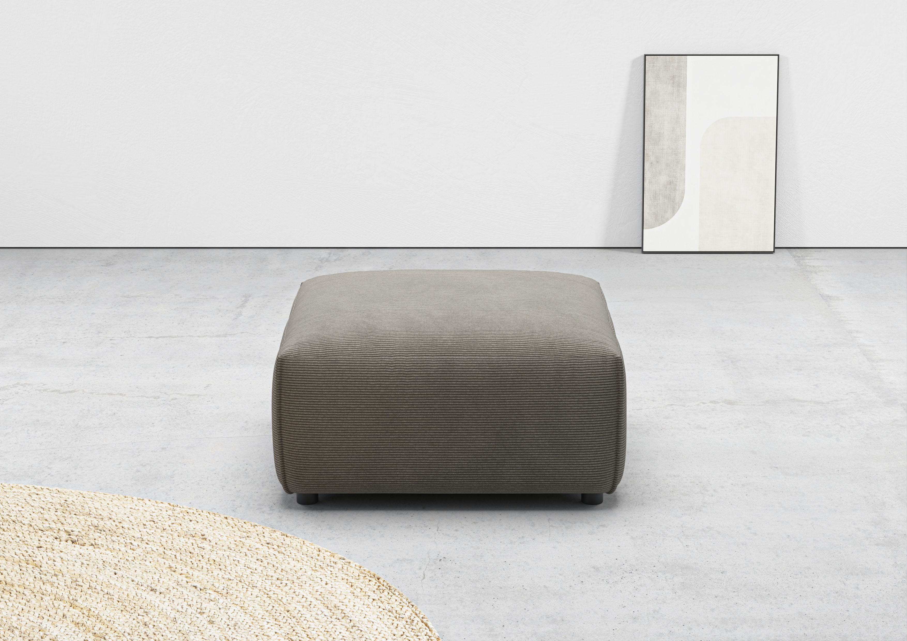 Home affaire Hocker "Glimminge auch in Breitcord, Feincord und Easy care-Bezug" passend zur Serie "Glimminge"