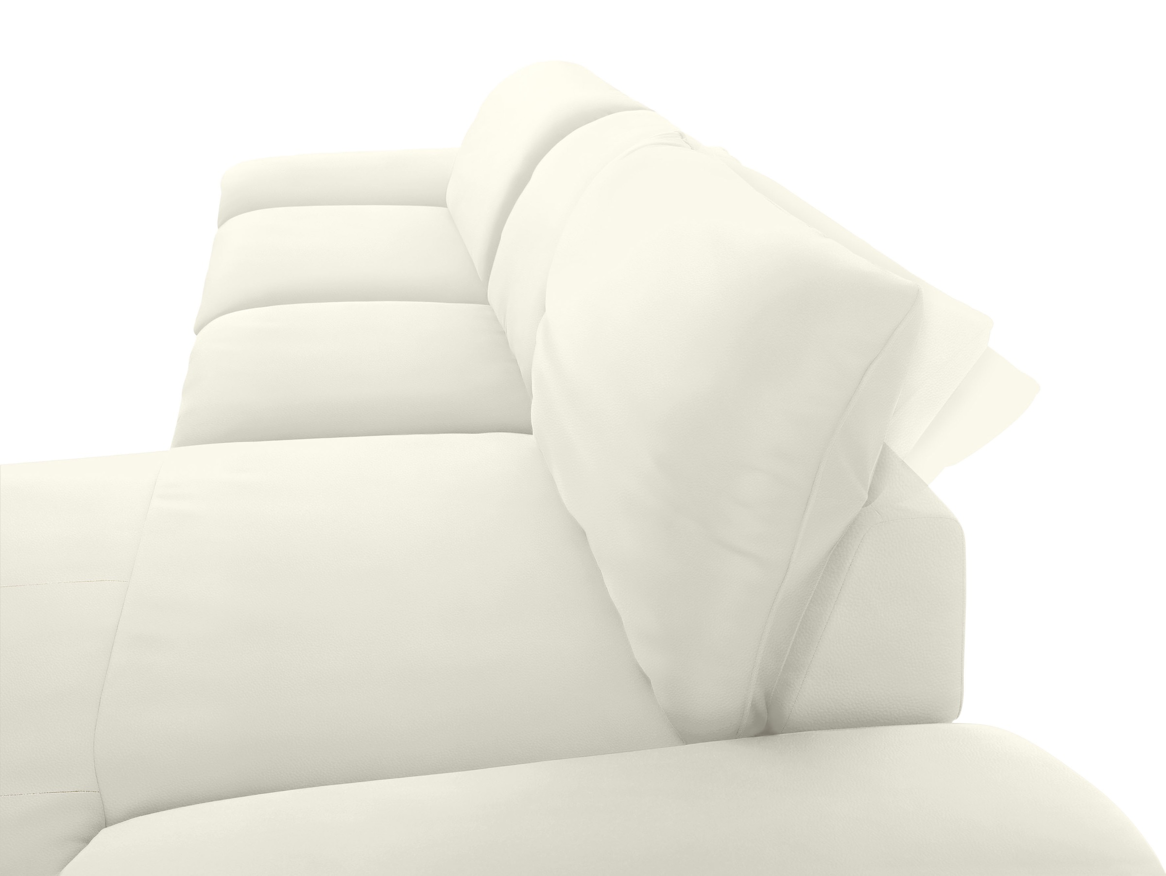 W.SCHILLIG Ecksofa »enjoy&MORE, Designsofa, bequem, zeitlos und elegant, L-Form«, mit Sitztiefenverstellung, Füße silber matt, Breite 340 cm