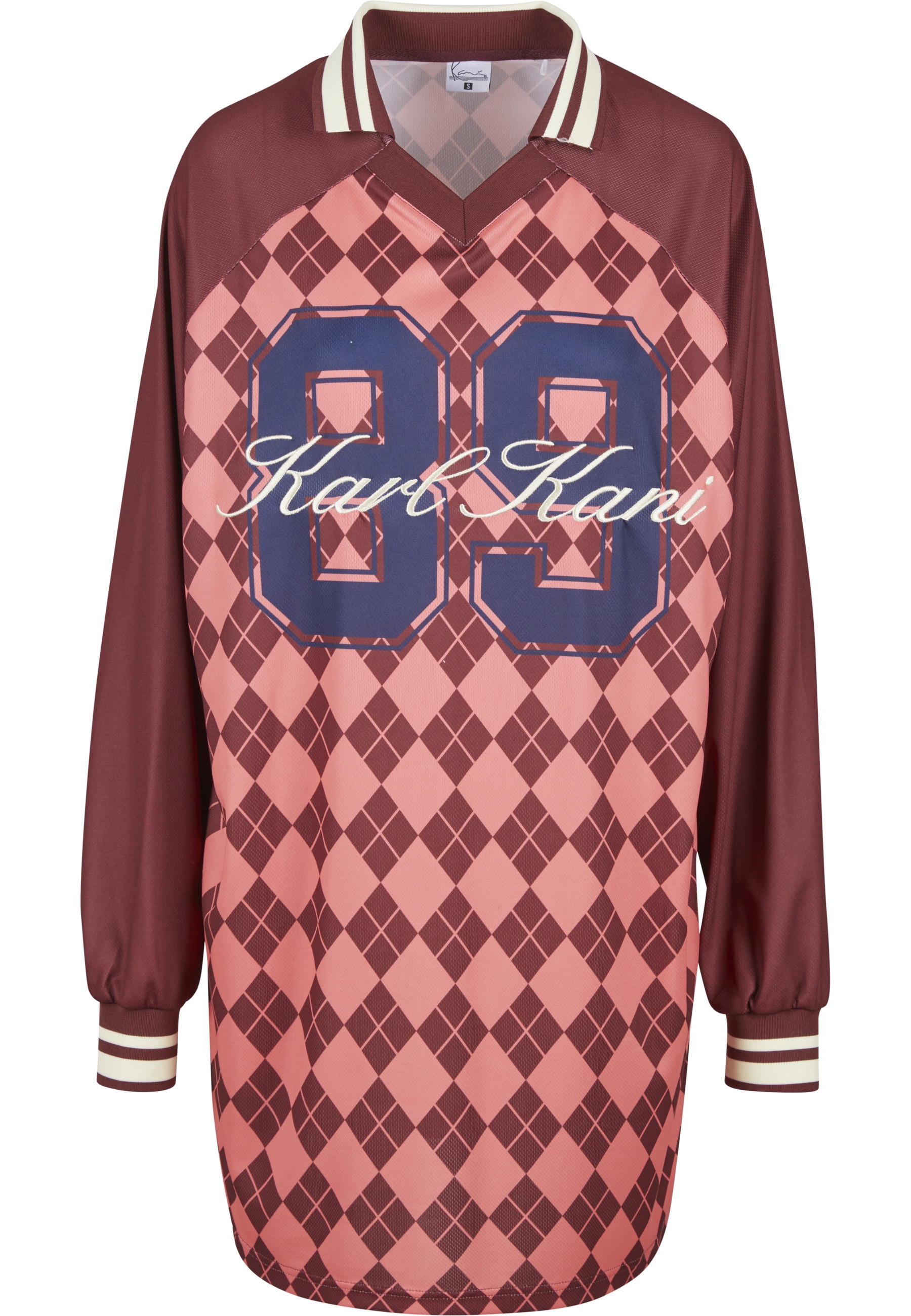 Karl Kani Shirtkleid "Karl Kani KK Script Mesh Print Jersey Dress" 1 Stk. t günstig online kaufen