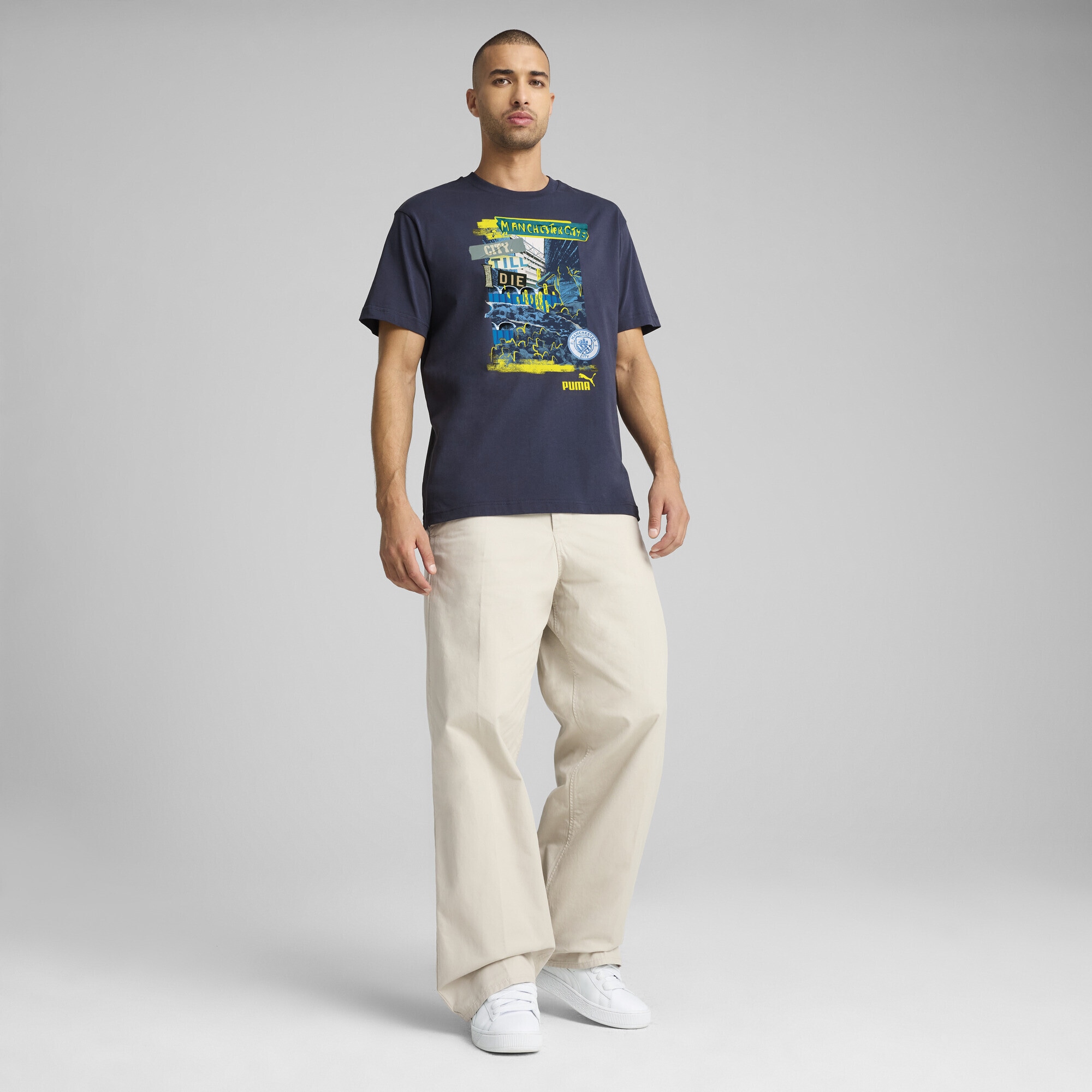 PUMA T-Shirt »Manchester City ftblNRGY+ T-Shirt Herren«