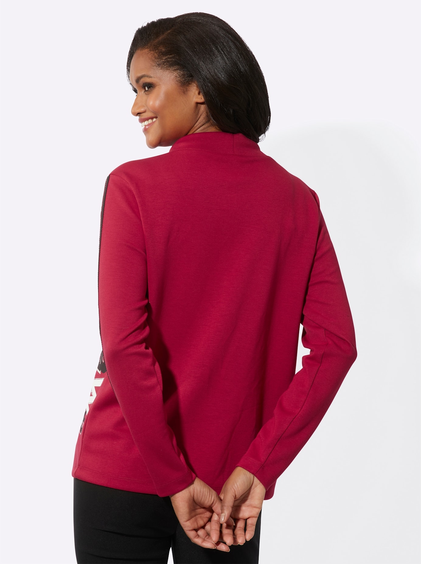 Inspirationen Langarmshirt »Shirt«, (1 tlg.)