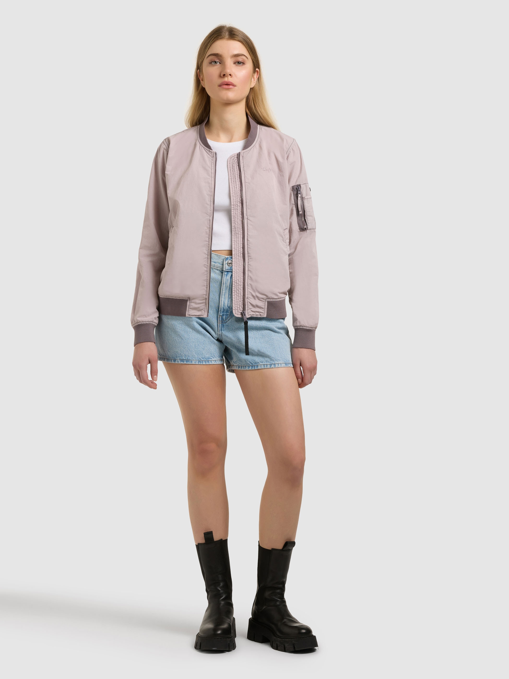 khujo Bomberjacke »DENZ« ohne Kapuze