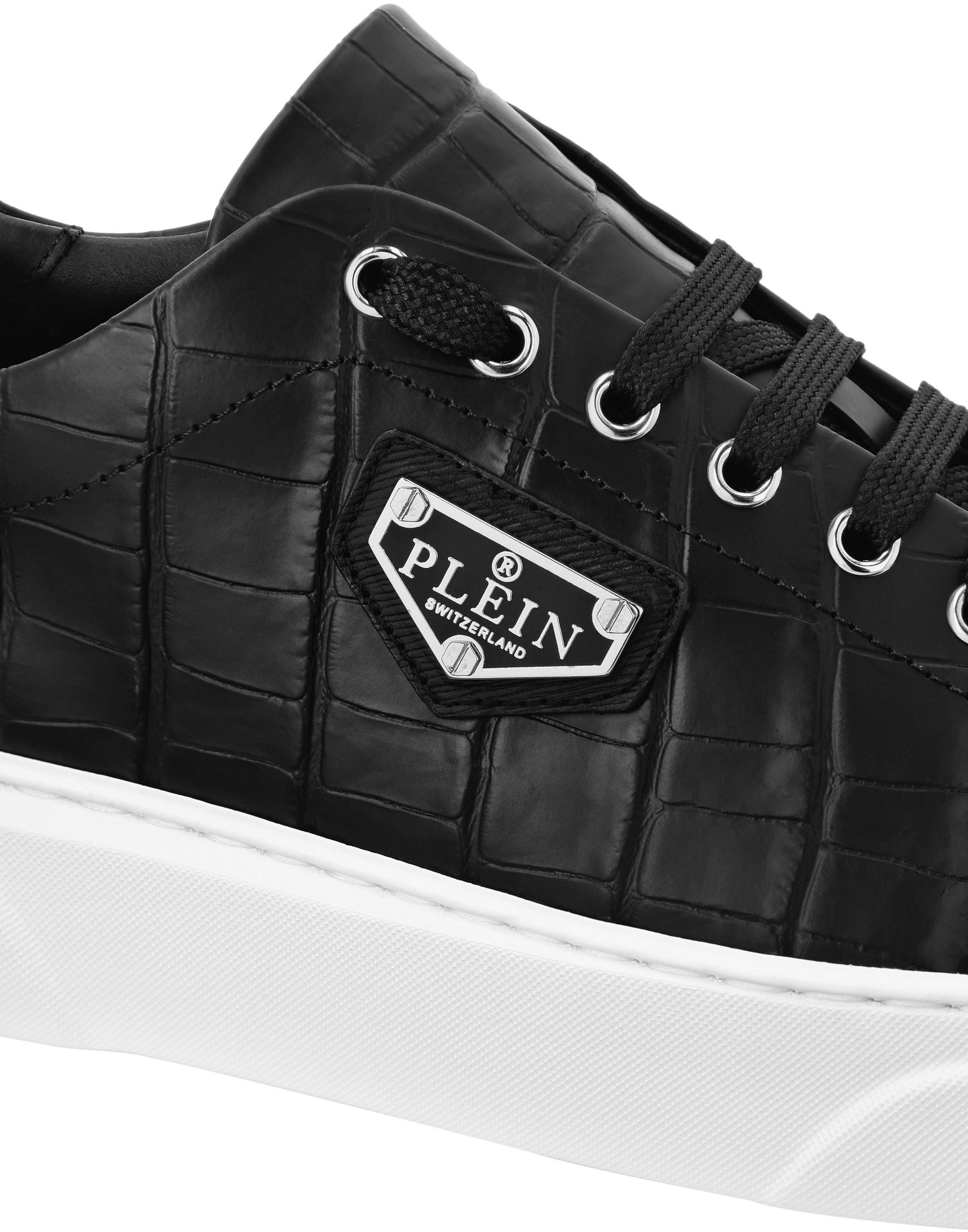 PHILIPP PLEIN Sneaker "Iconic Plein Crocco Print" günstig online kaufen