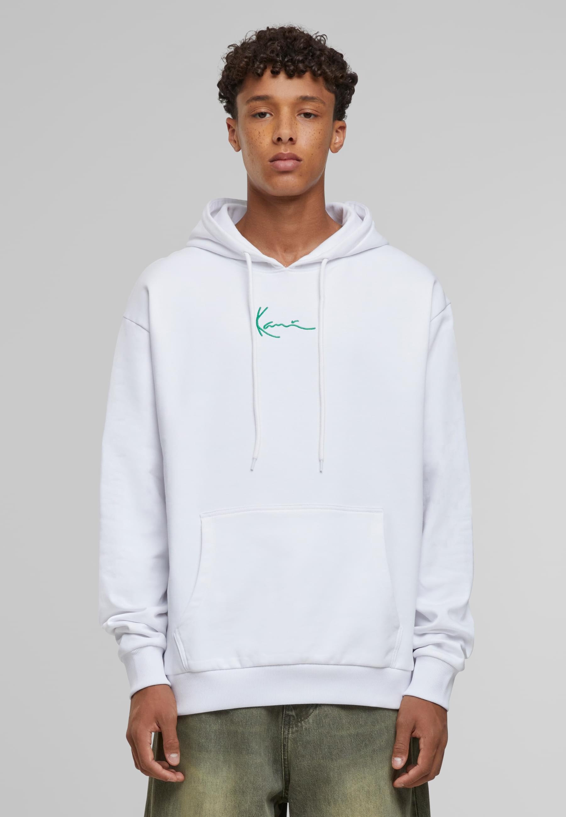 Karl Kani Kapuzensweatshirt »Karl Kani Small Signature Green Logo Hoodie«, (1 tlg.)