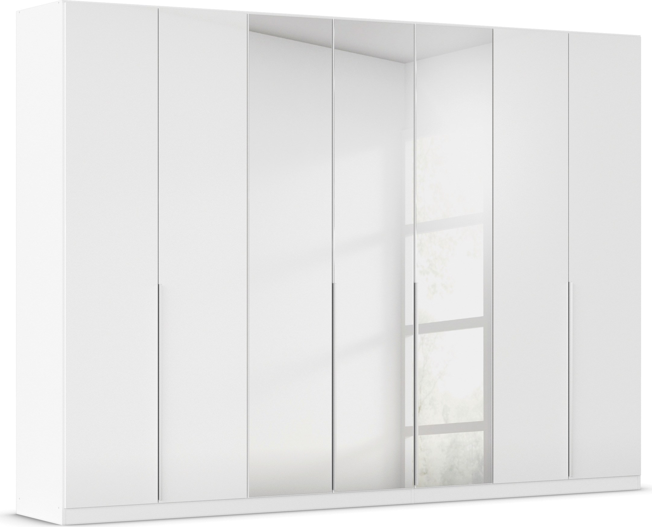 OTTO home Drehtürenschrank "Kleiderschrank Schrank Garderobe AGORDO mit Dekor- oder Hochglanzfront" in zwei Griff-Farben, Breiten 91-405 cm, durchdachte Innenausstattung, in 8 Breiten und 2 Höhen MADE IN GERMANY