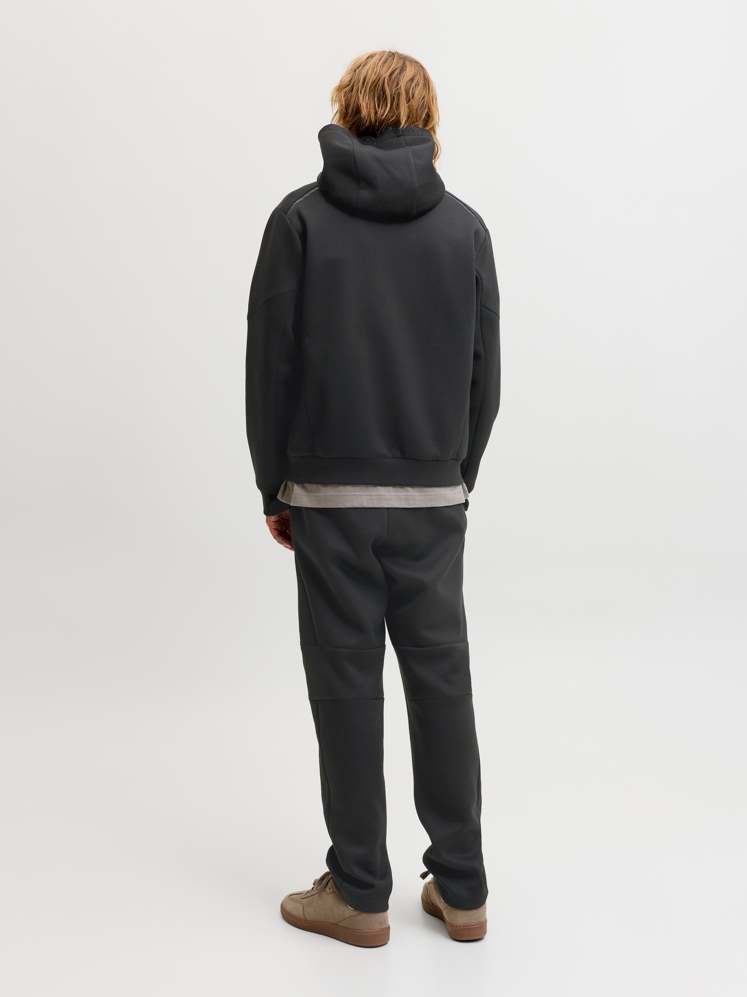 Jack & Jones Sweathose »JPSTGORDON FUSION UNC SWEAT PANTS SN«  Materialmix, regular fit