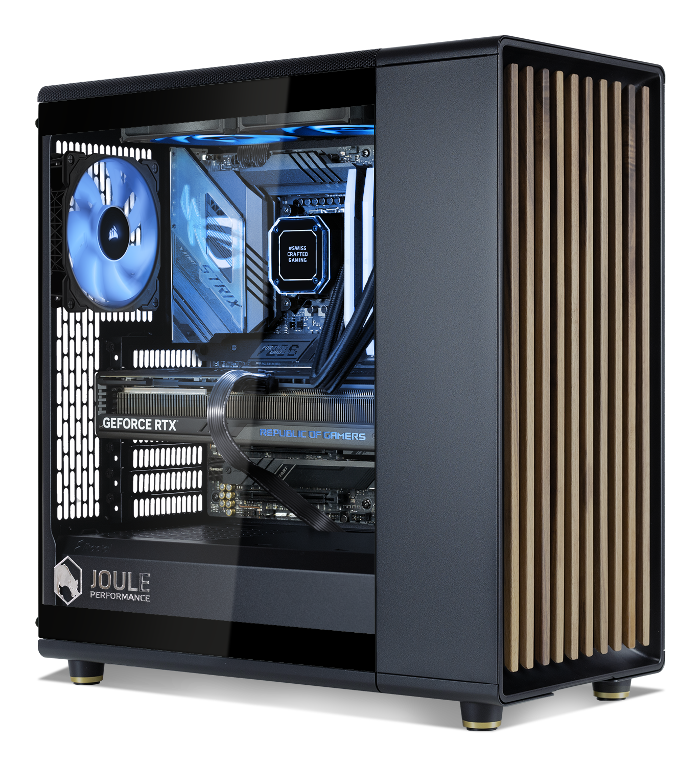 Joule Performance Gaming-PC »High End Gaming PC RTX5070TI R7X3D 32GB 3TB L1134953«, Wasserkühlung