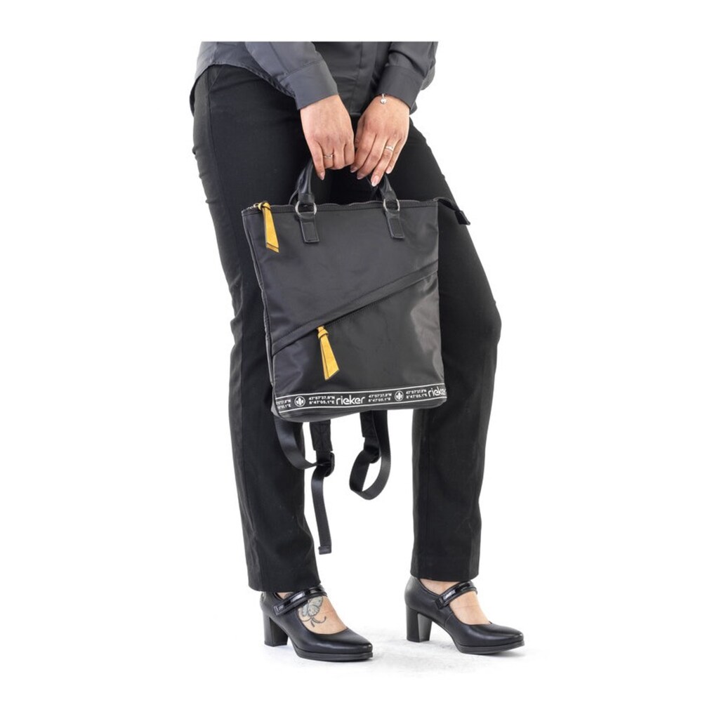 Marken Rieker Rieker Cityrucksack, mit modischem Rieker Logo schwarz Marken Rieker Rieker Cityrucksack, mit modischem Rieker Logo schwarz
