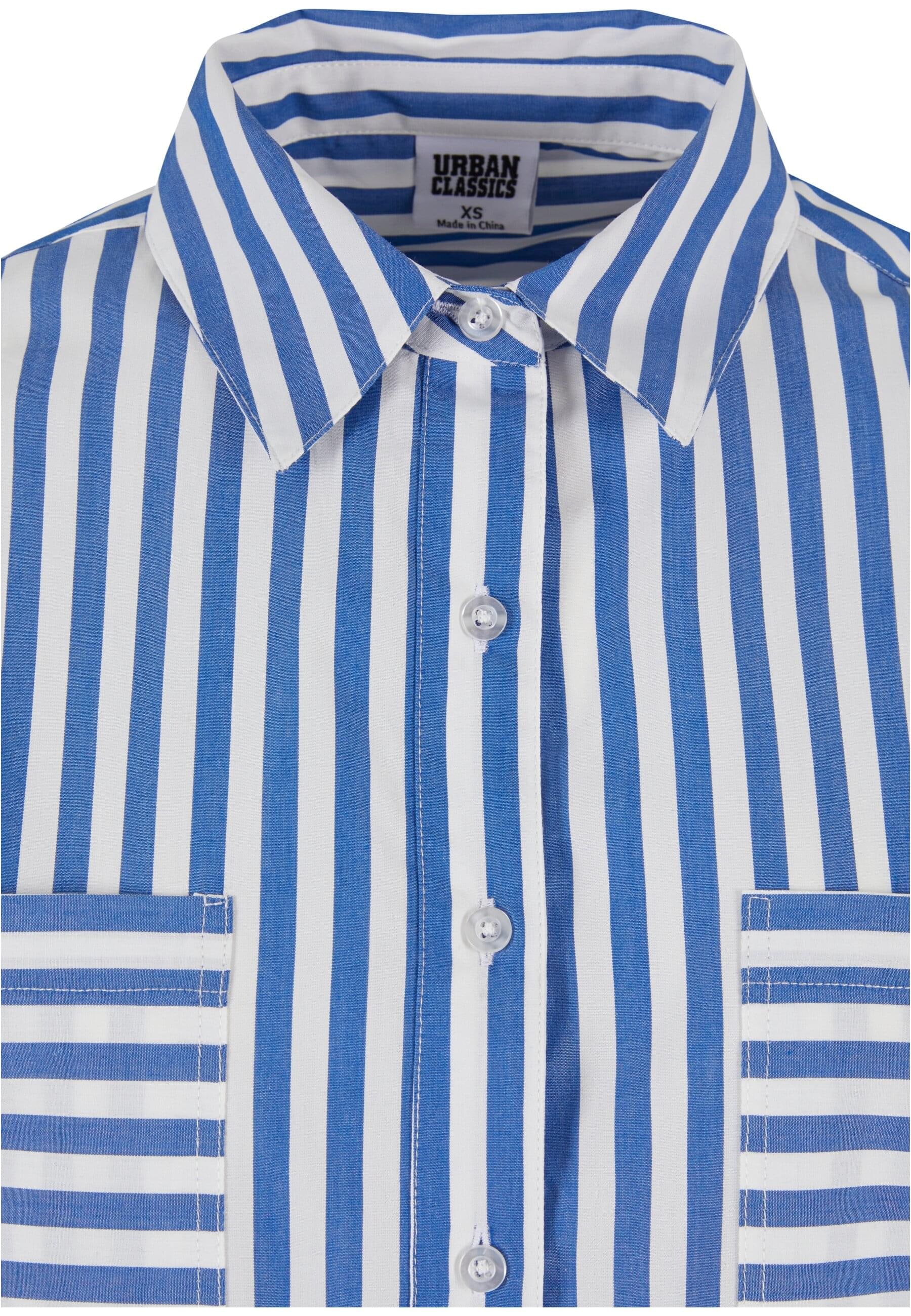 URBAN CLASSICS Langarmhemd »Urban Classics Damen Ladies Striped Relaxed Shirt«